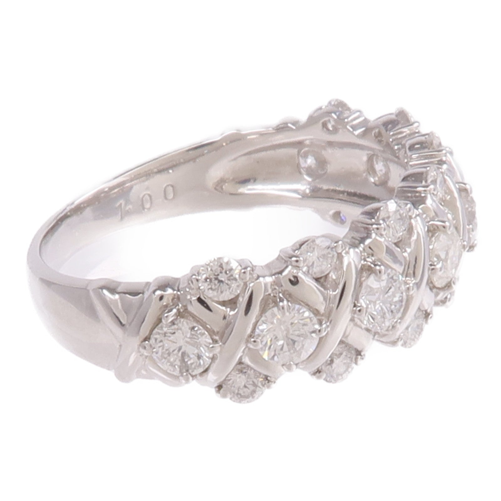 JEWELRY PT900鉑金Diamond Ring鑽石戒指US#7