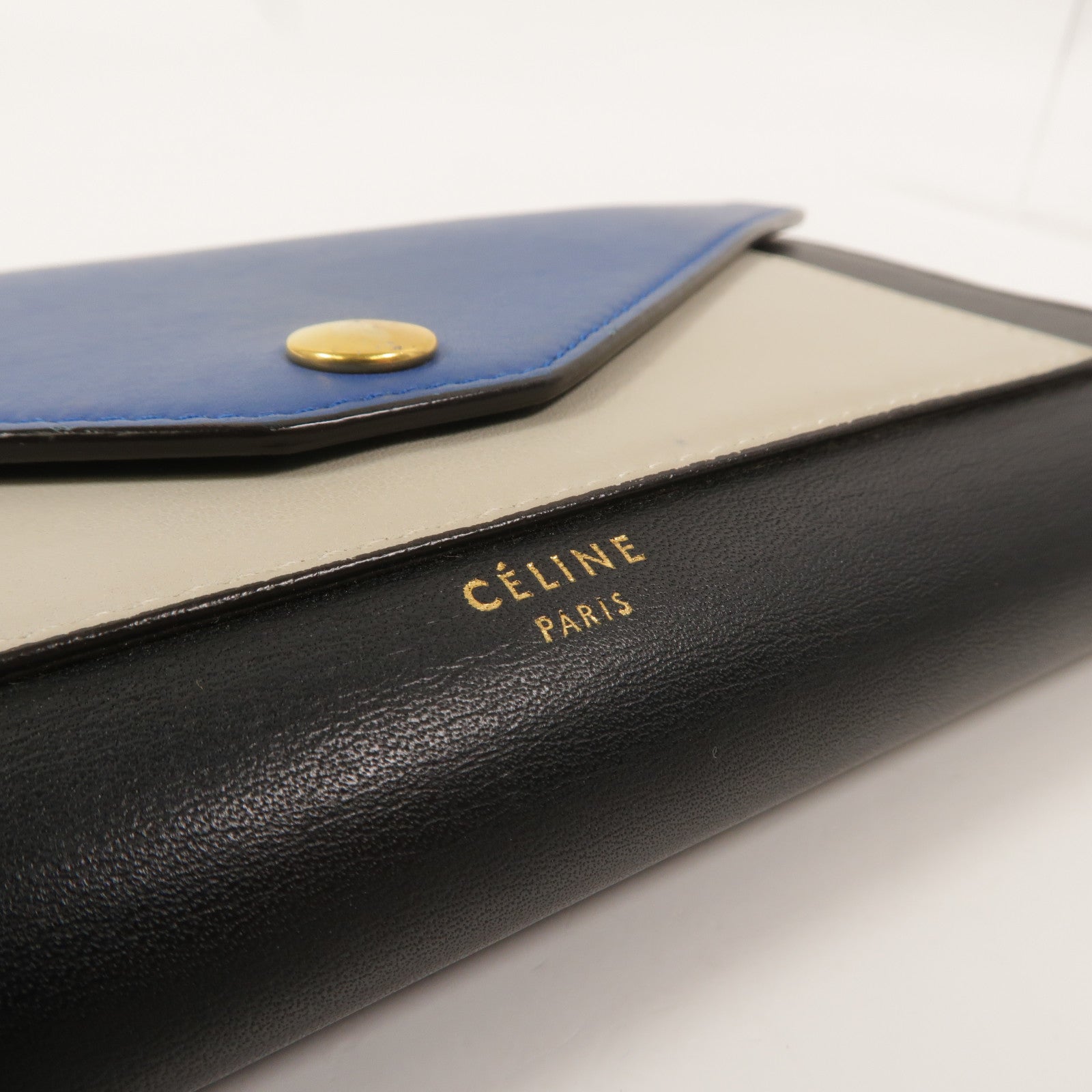 CELINE 牛皮皮革Envelope Long Wallet長錢包