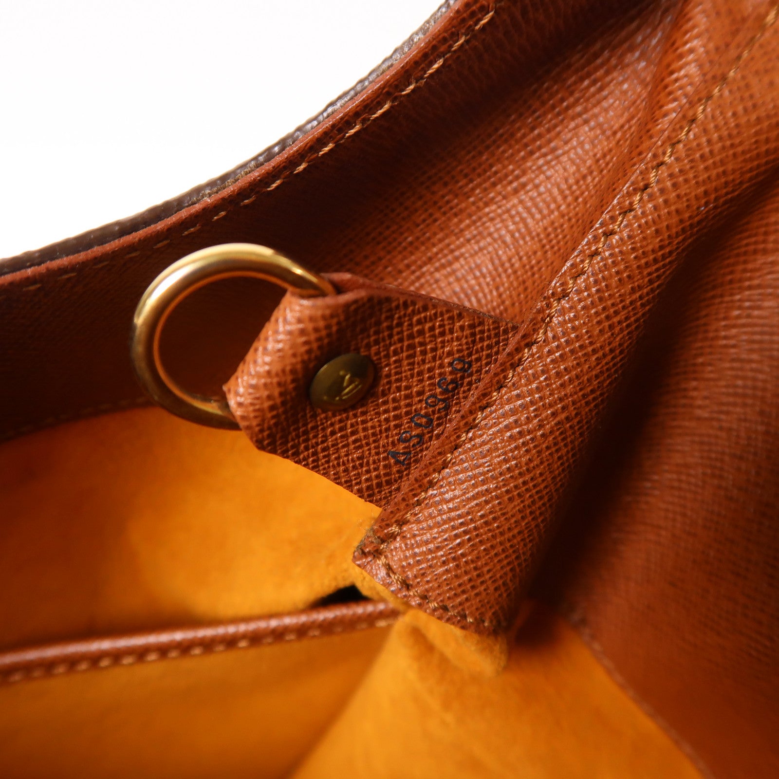 LOUIS VUITTON Monogram Musette金扣肩背袋棕色