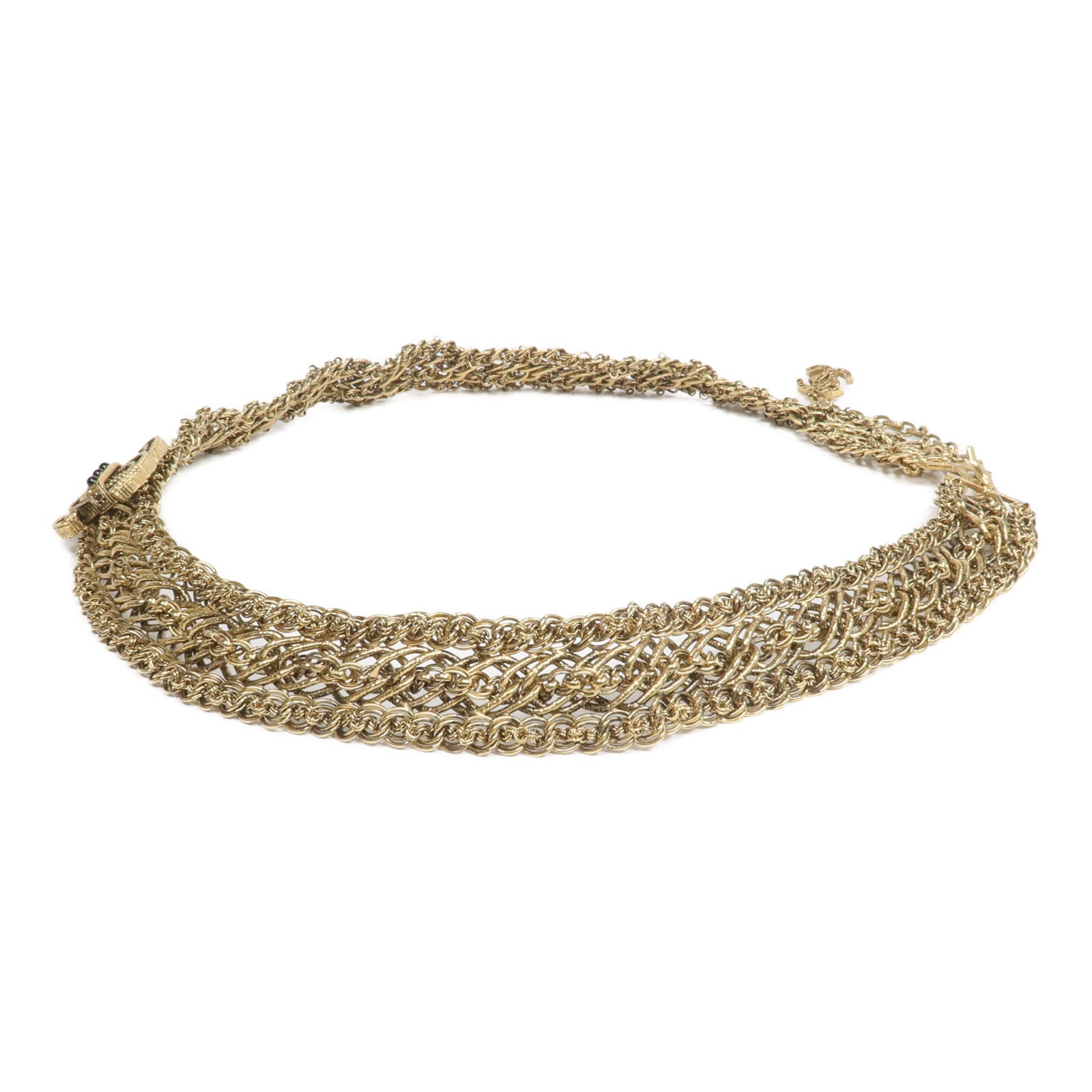CHANEL 金屬Belt腰包