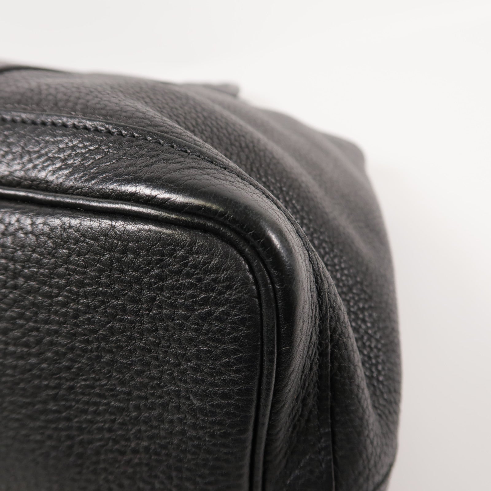 HERMES Negonda皮革GardenParty PM銀扣手挽袋