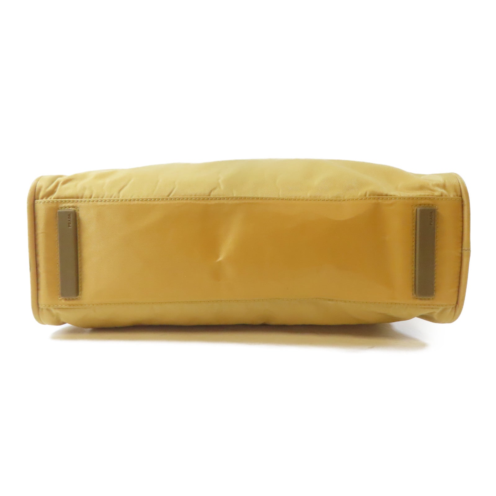 PRADA 【激減優惠】尼龍Shoulder Bag金扣肩背袋金黃色