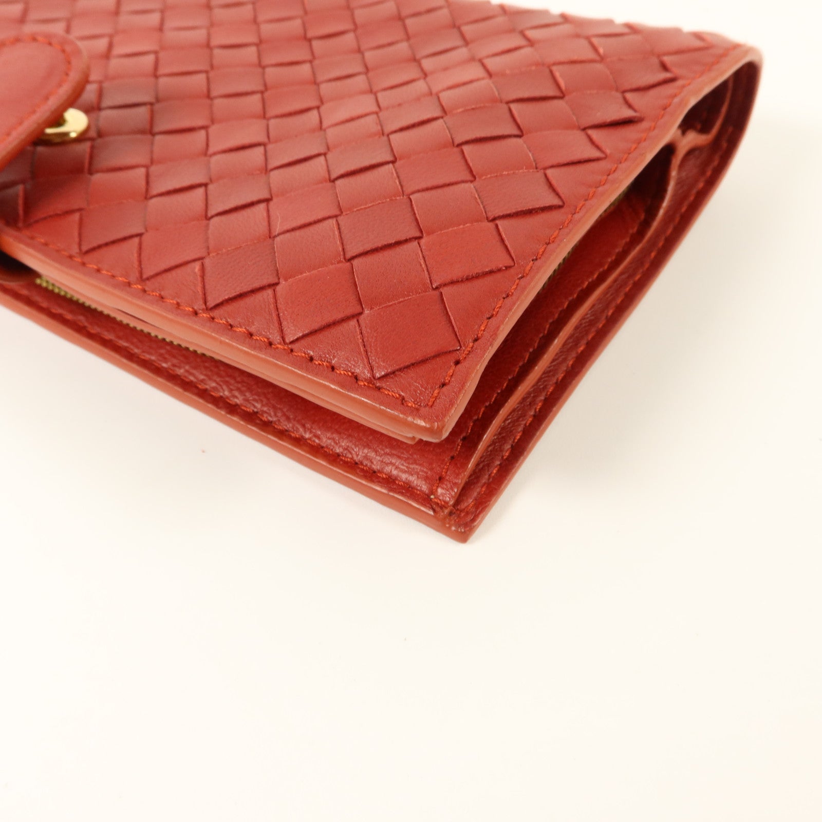 BOTTEGA VENETA 織紋皮革Long Bifold Wallet長錢包