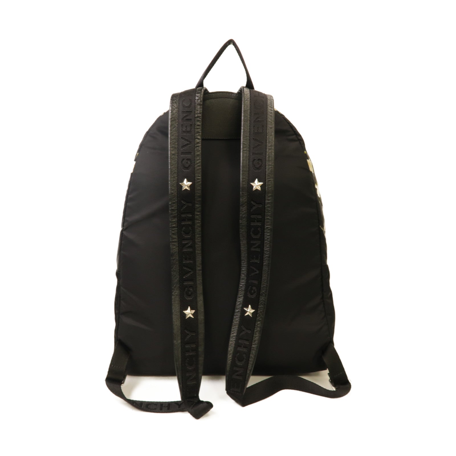 GIVENCHY 【激減優惠】尼龍Backpack銀扣背包白色/黒色
