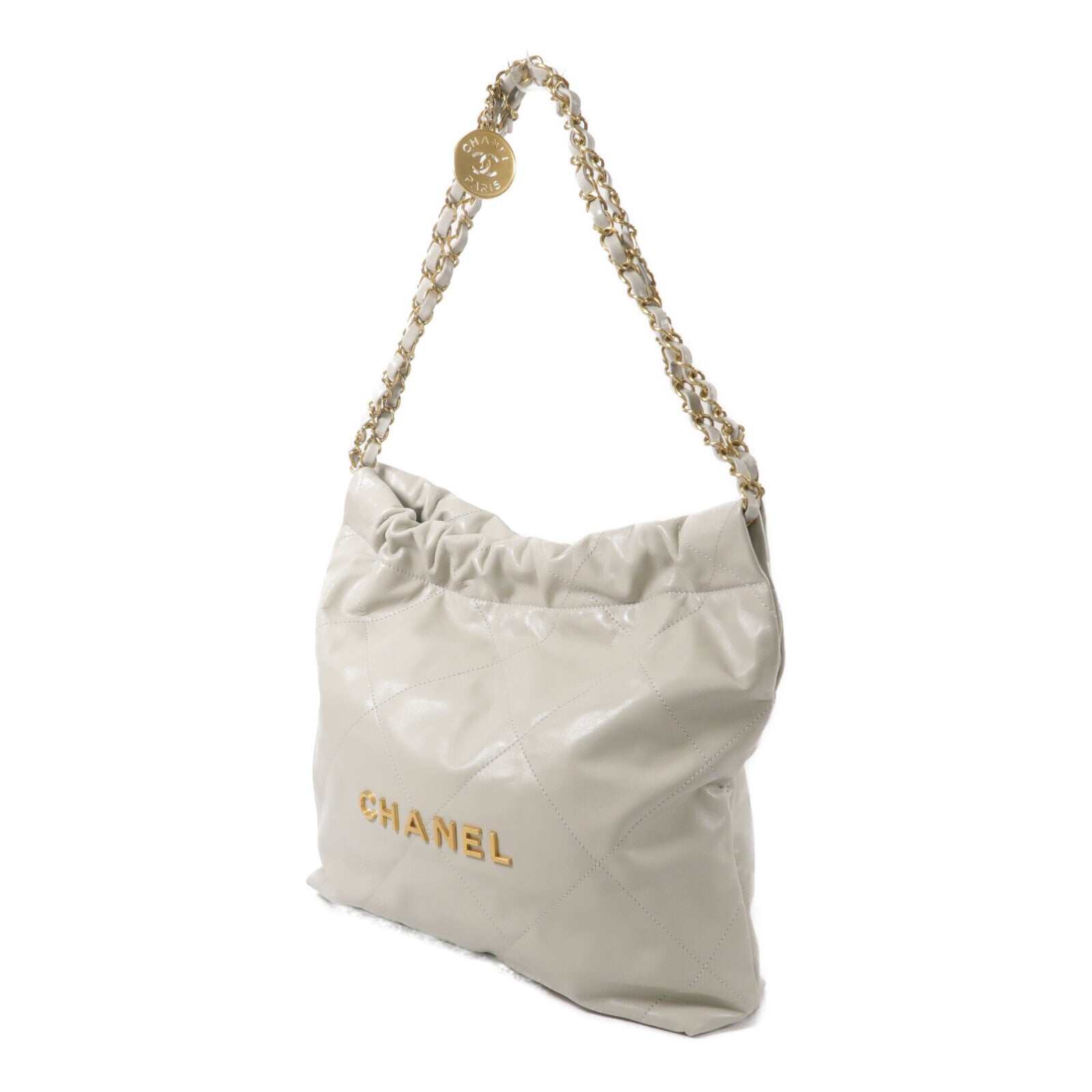 CHANEL 牛皮皮革Chanel 22 Small鏈帶肩背袋