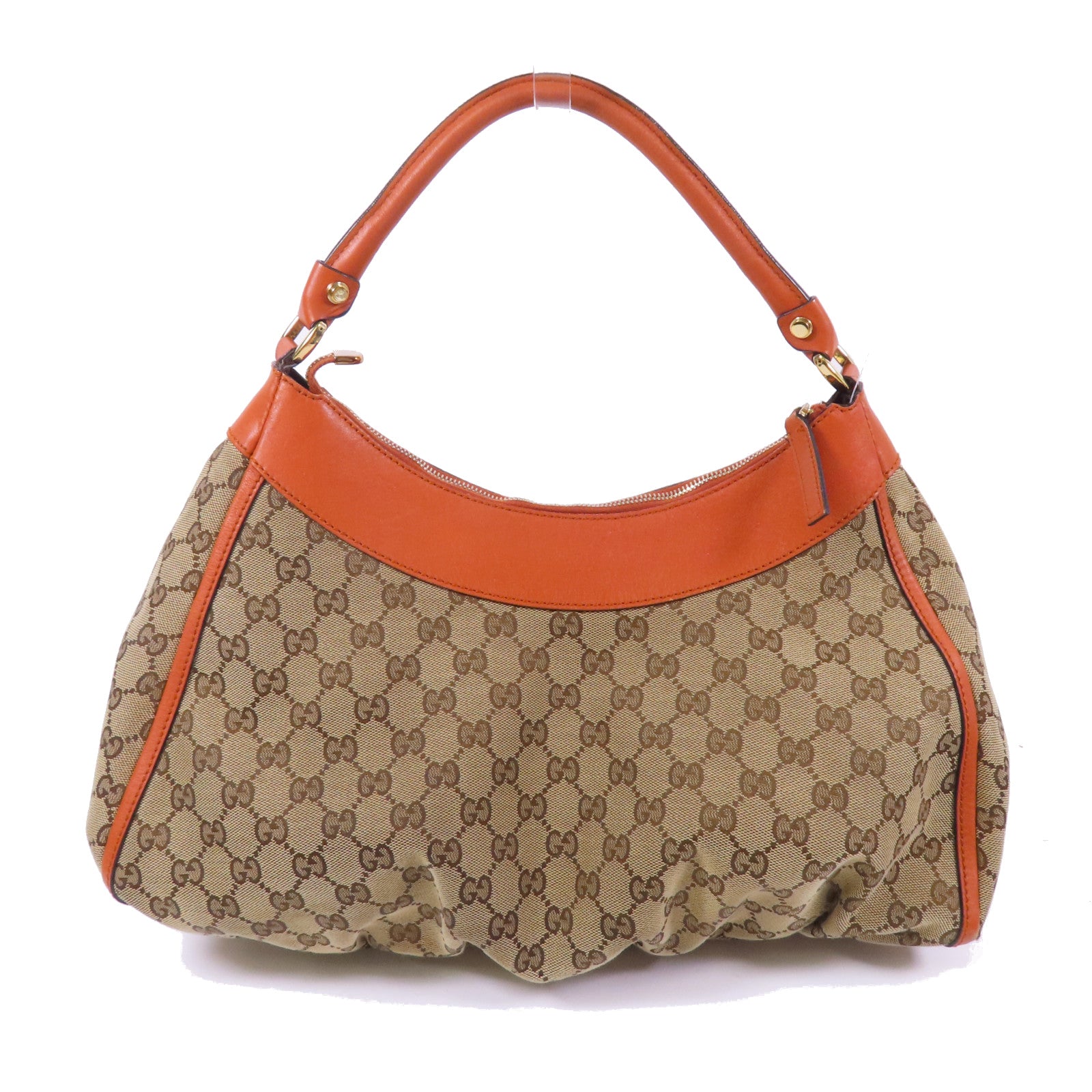 GUCCI 帆布GG Abbey D Ring Tote Bag金扣肩背袋