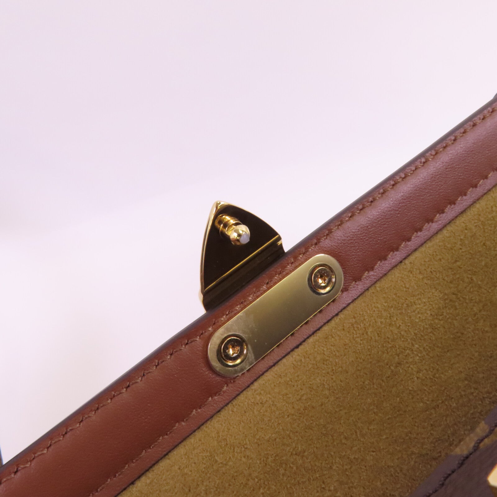 LOUIS VUITTON 【激減優惠】Monogram Papillon Trunk金扣鏈帶手挽肩背兩用袋