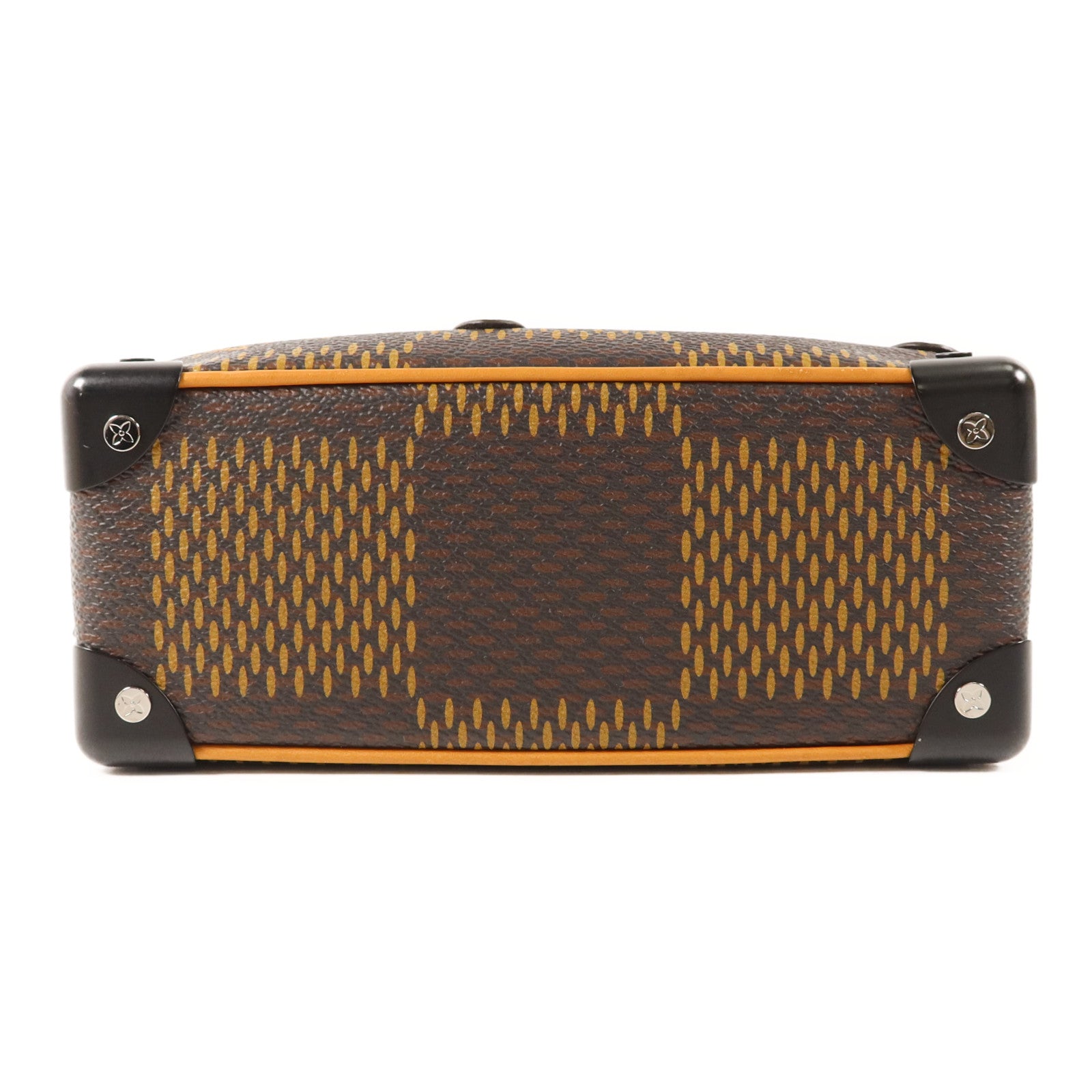 LOUIS VUITTON Damier Giant Ebene × Nigo Mini Soft Trunk肩背袋