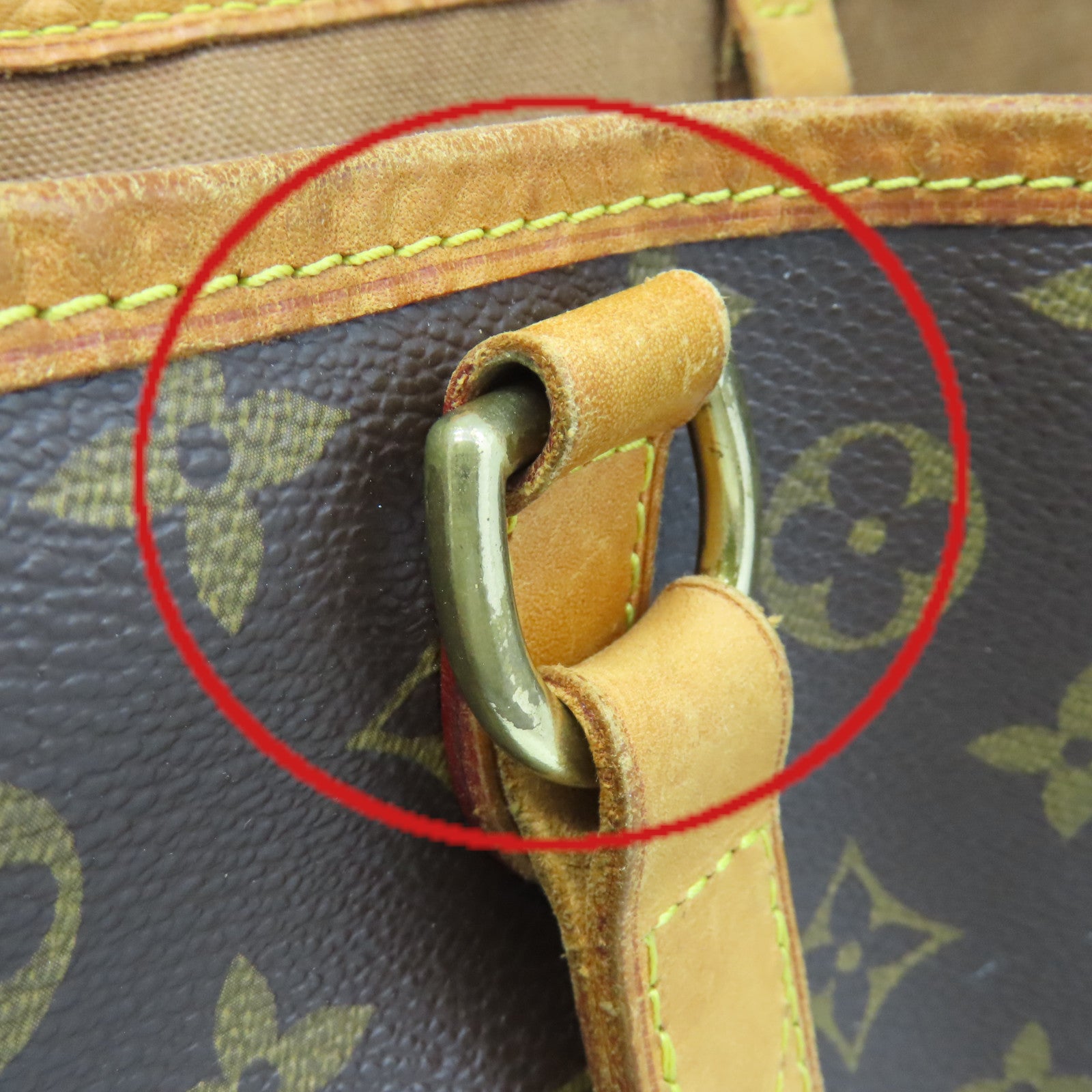 LOUIS VUITTON 【激減優惠】Monogram Batignolles Horizontal Tote Bag肩背袋啡色