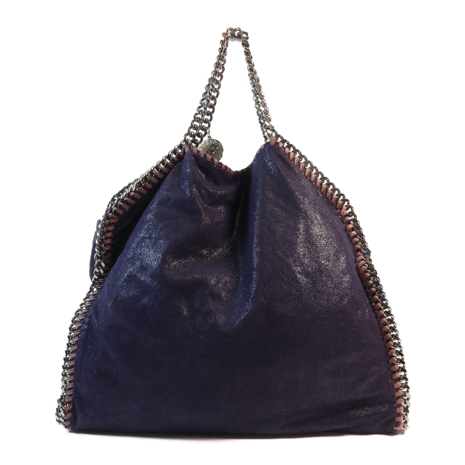 Stella McCartney 聚酯纖維Stella Mccartney Chain Bag銀扣鏈帶肩背袋