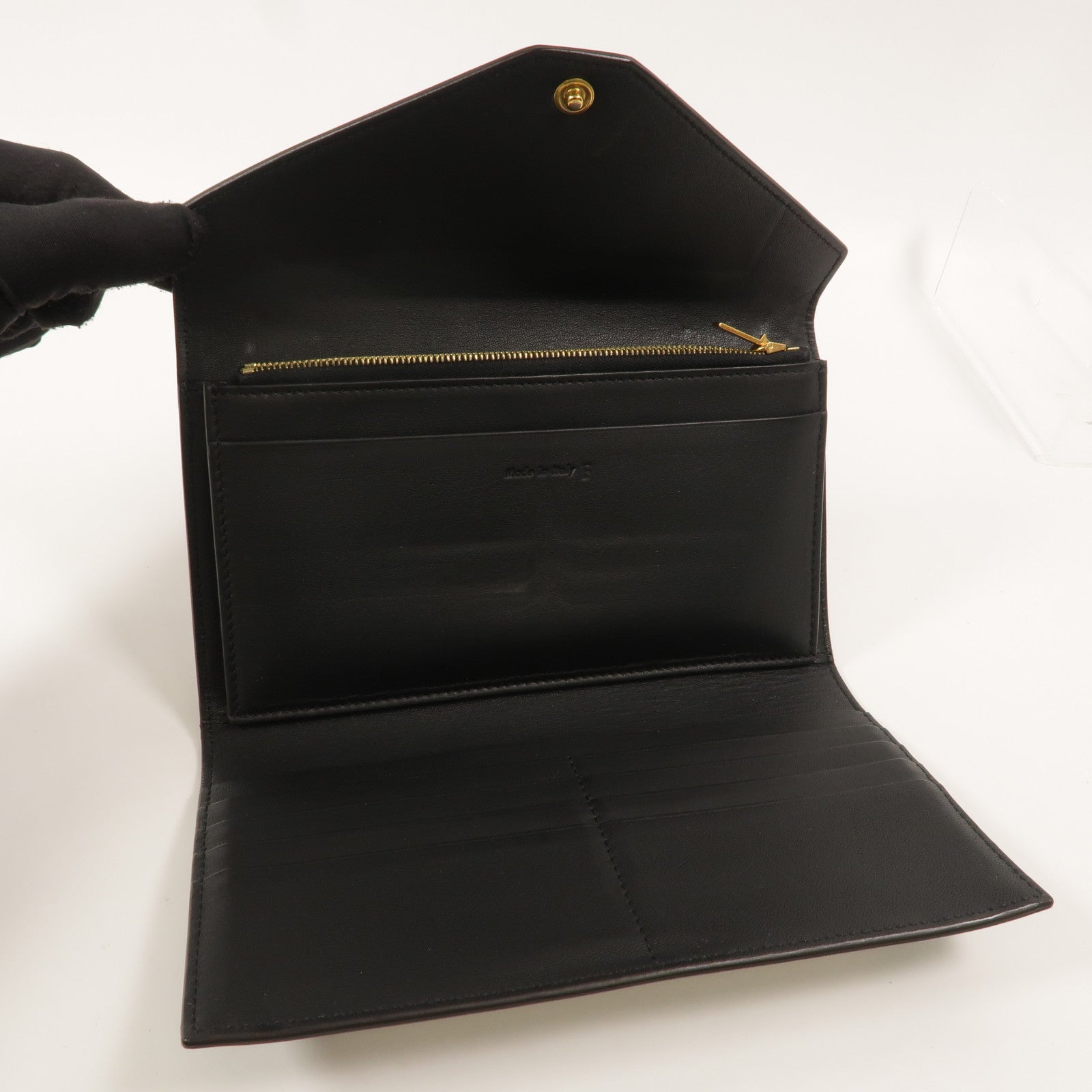 CELINE 牛皮皮革Envelope Long Wallet長錢包