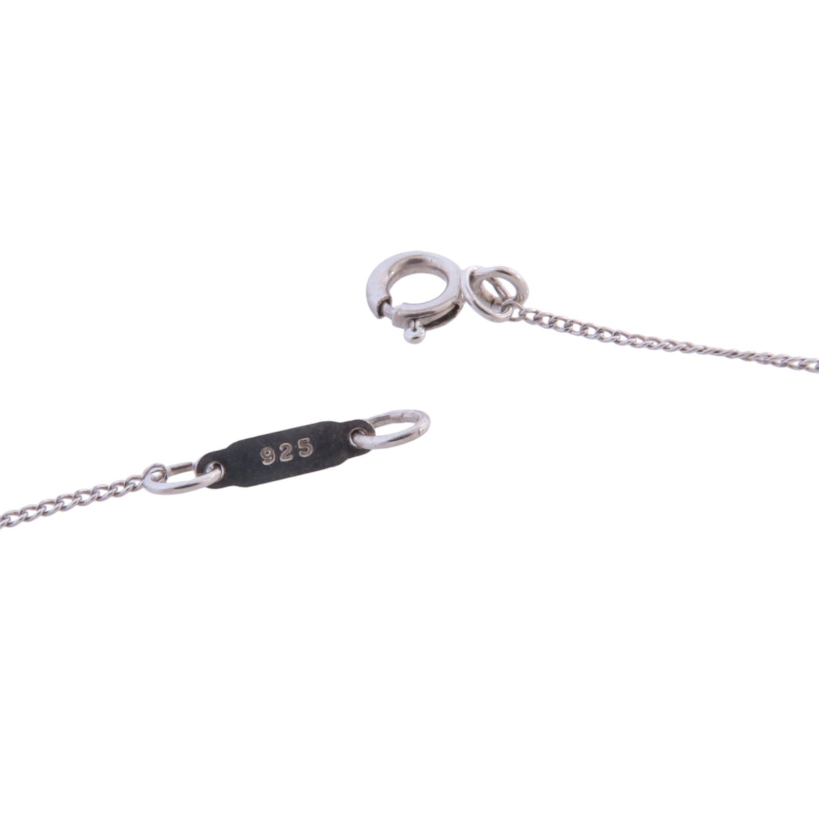 TIFFANY＆CO 925純銀Bow Ribbon Necklace銀扣項鏈