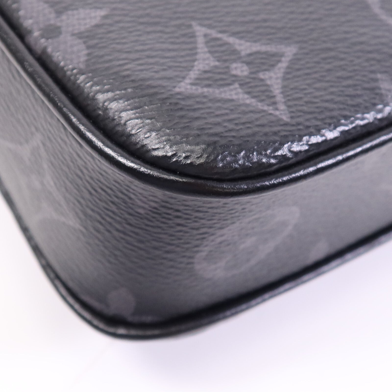 LOUIS VUITTON Monogram Eclipse Pochette Volga Clutch Bag手拿包