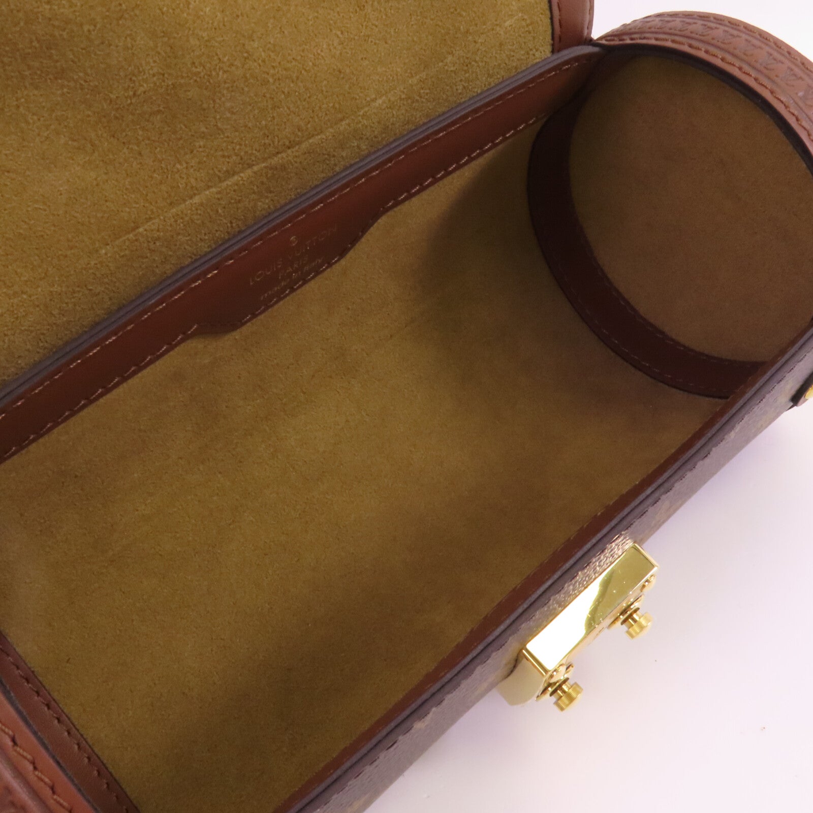 LOUIS VUITTON 【激減優惠】Monogram Papillon Trunk金扣鏈帶手挽肩背兩用袋