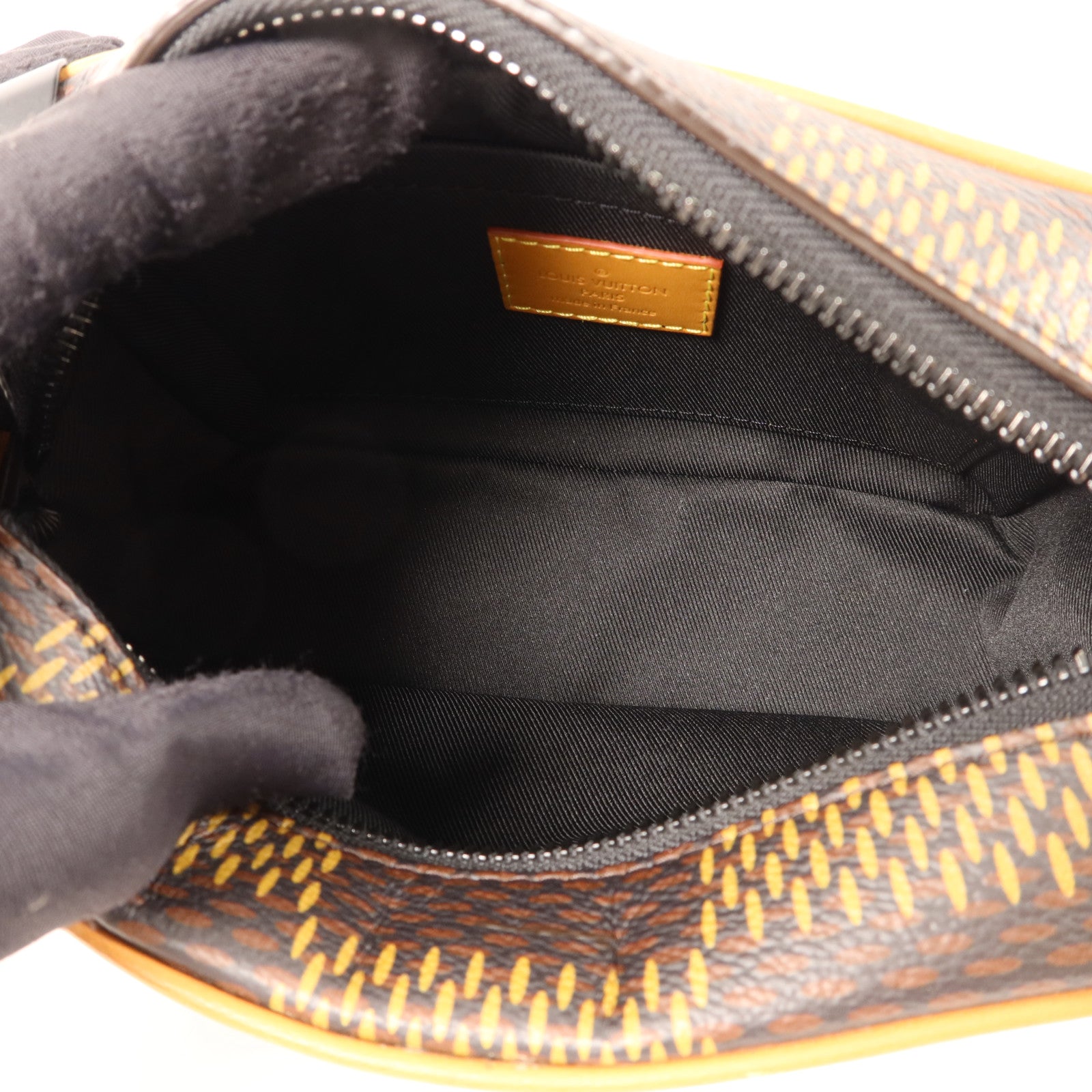 LOUIS VUITTON Damier Giant Ebene × Nigo Mini Soft Trunk肩背袋
