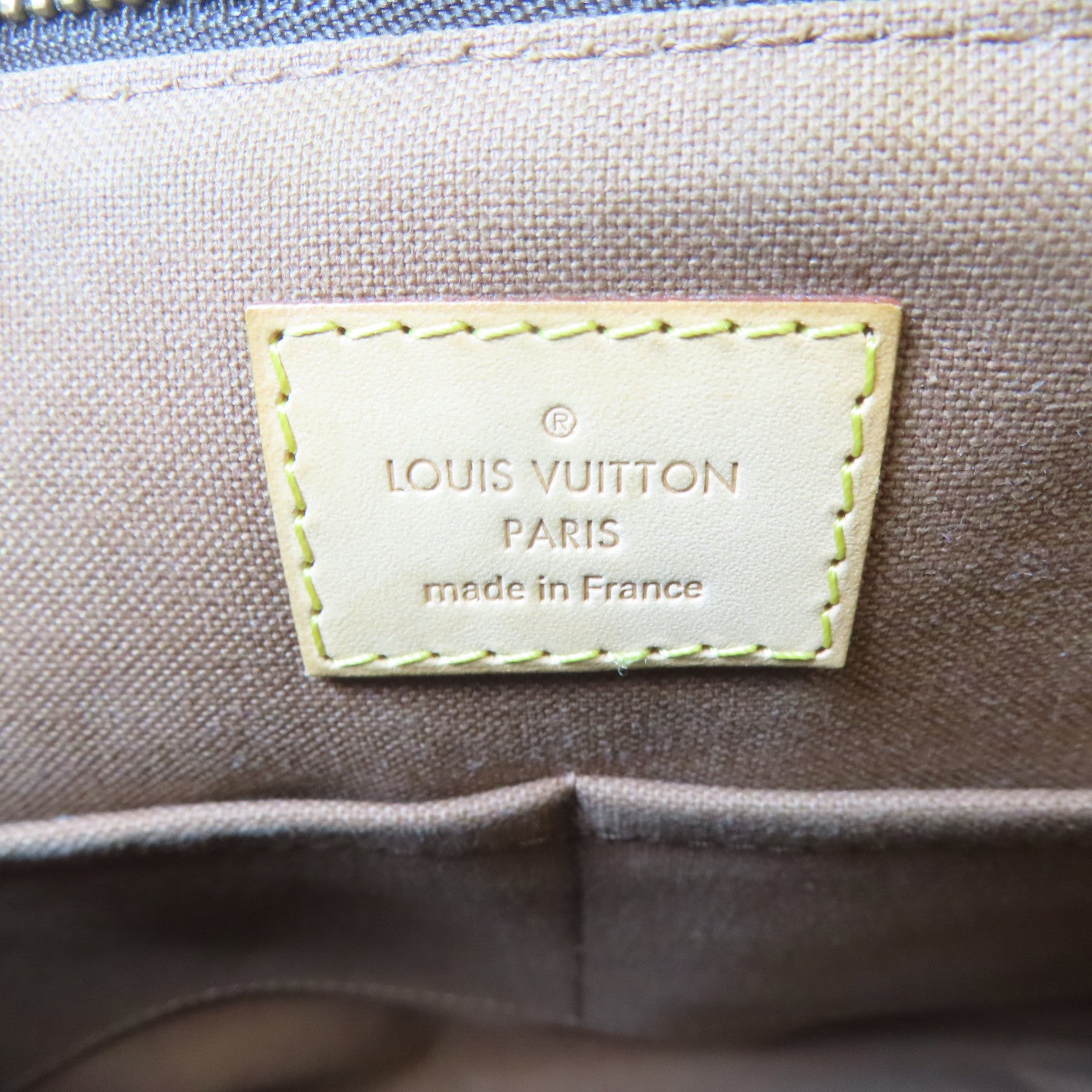 LOUIS VUITTON Monogram Palermo PM金扣手挽肩背兩用袋啡色