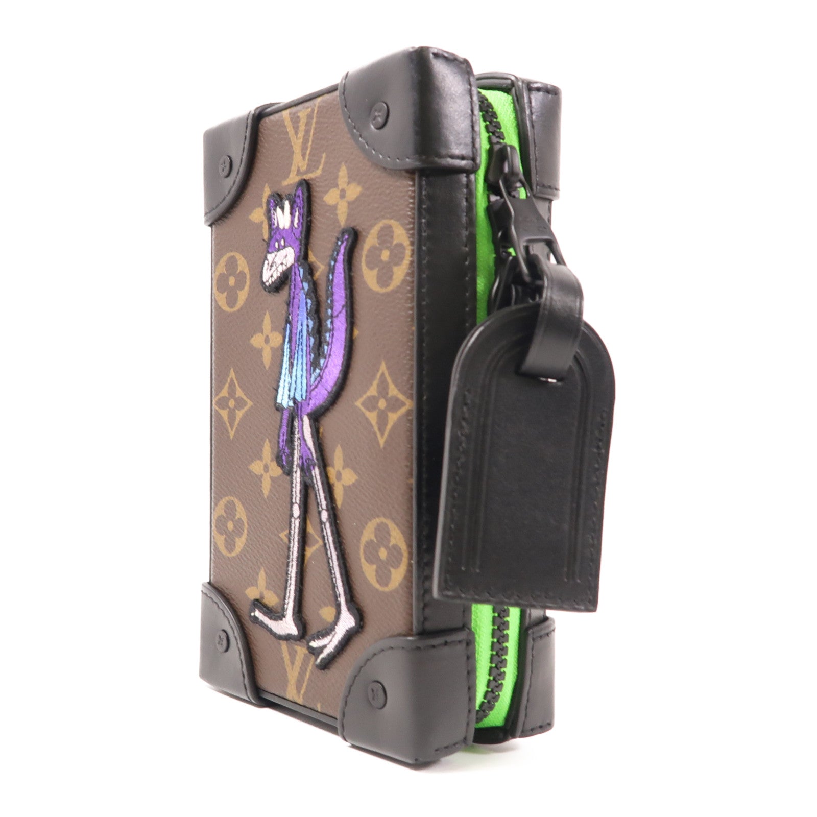 LOUIS VUITTON Soft Trunk Phone Box LV Friends Shoulder Bag M80144 Monogram Brown