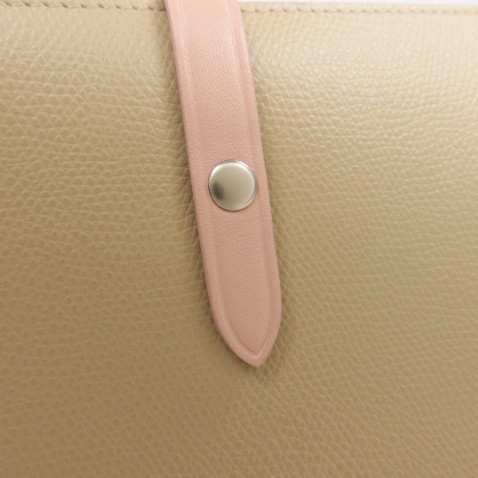 CELINE 【激減優惠】牛皮皮革Long wallet銀扣長錢包