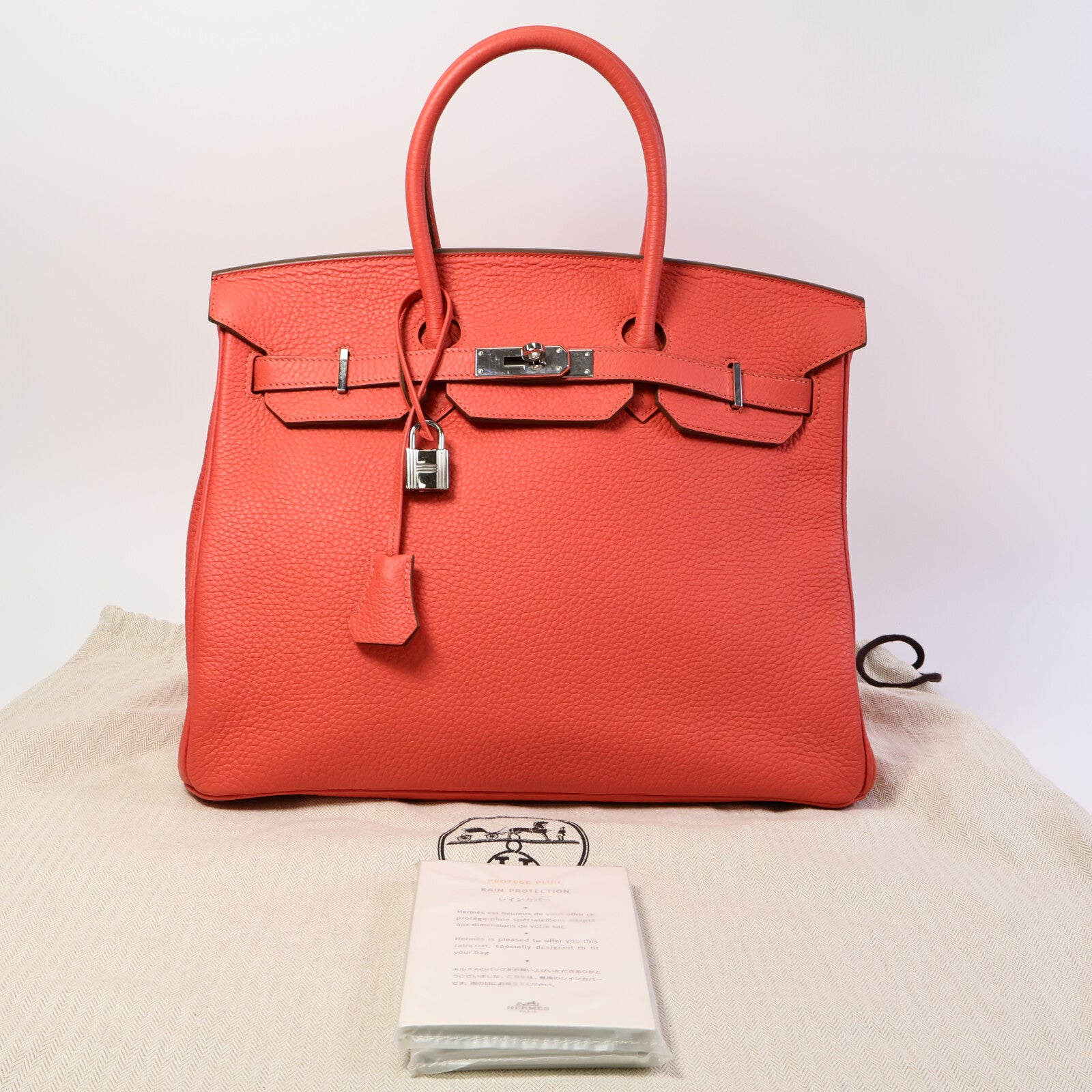 HERMES Togo皮革Birkin 35手挽袋