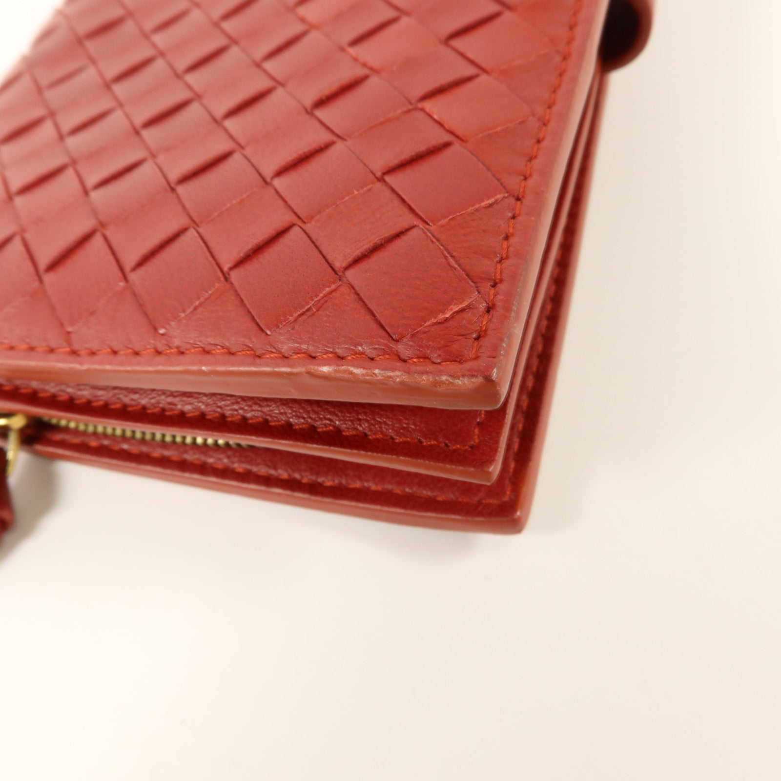 BOTTEGA VENETA 織紋皮革Long Bifold Wallet長錢包