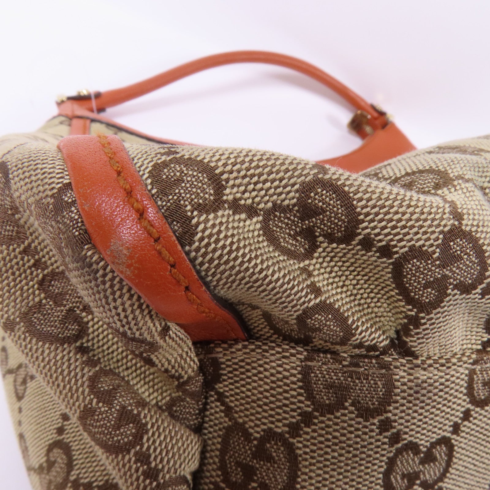 GUCCI 帆布GG Abbey D Ring Tote Bag金扣肩背袋