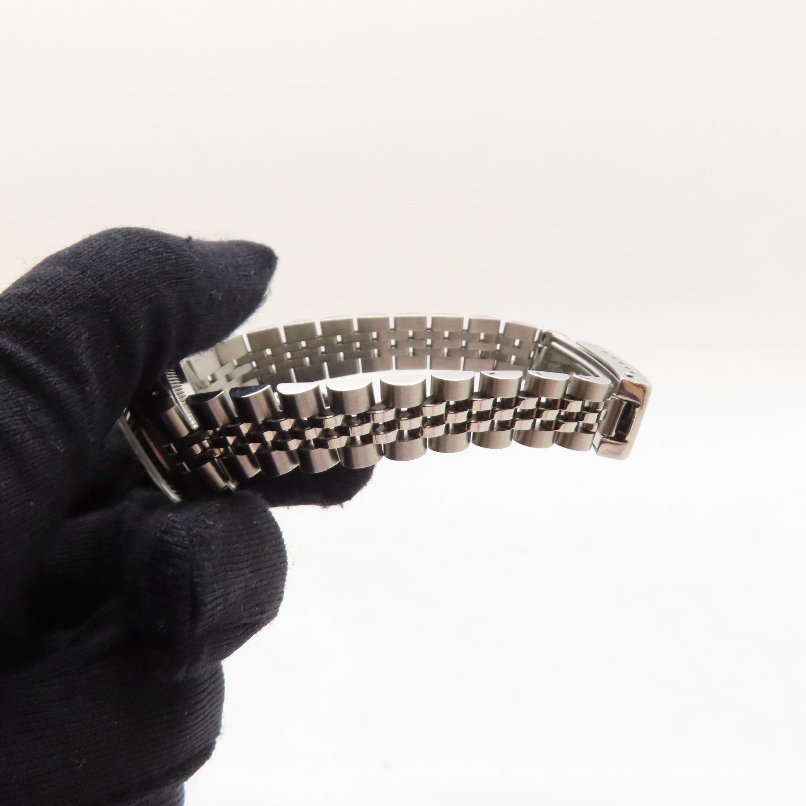 ROLEX Datejust不鏽鋼手錶自動機芯銀色
