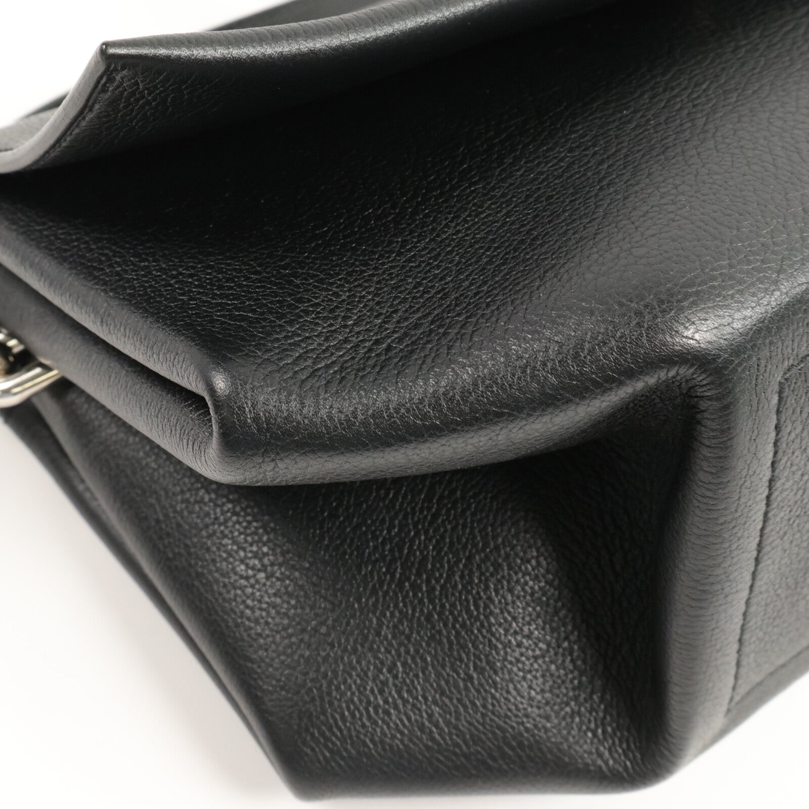 HERMES Novillo Opli 28肩背袋Noir/Toffee