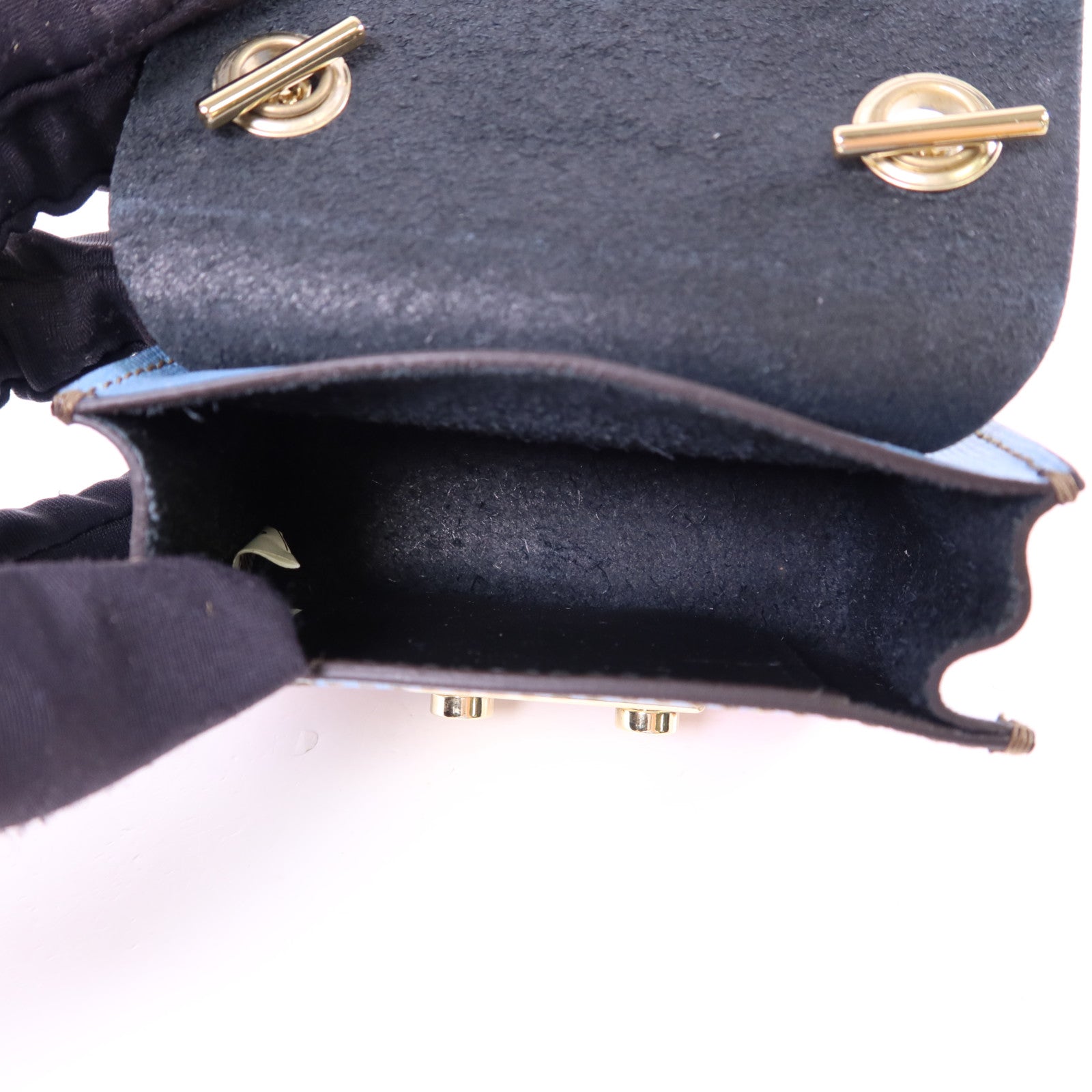 Furla 牛皮皮革Metropolis Mini Cosmetic Case金扣手挽袋