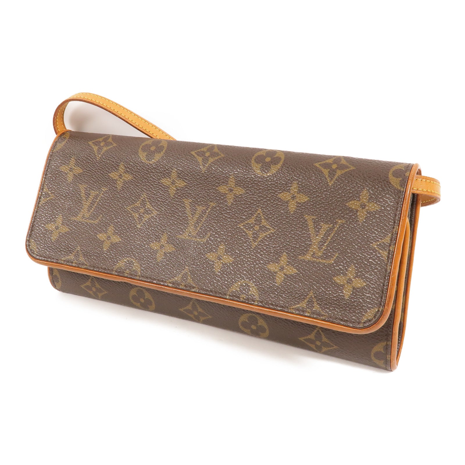 LOUIS VUITTON Monogram Pochette Twin GM肩背袋
