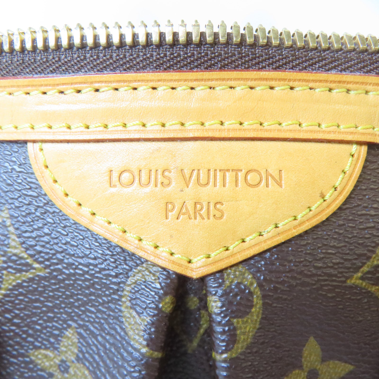 LOUIS VUITTON Monogram Palermo PM金扣手挽肩背兩用袋啡色