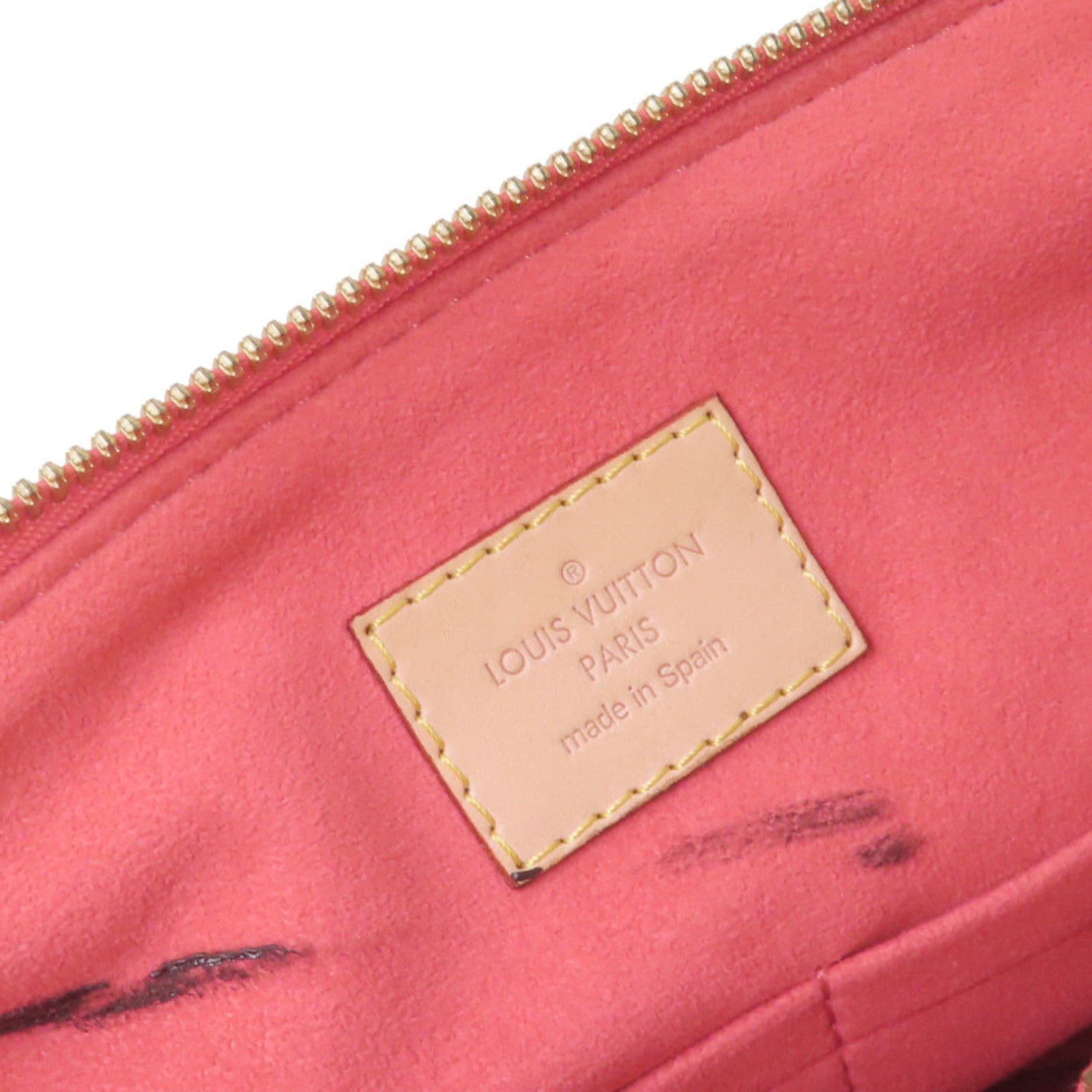 LOUIS VUITTON Monogram Pallas 2Way Shoulder Bag金扣手挽肩背兩用袋啡色/粉紅色
