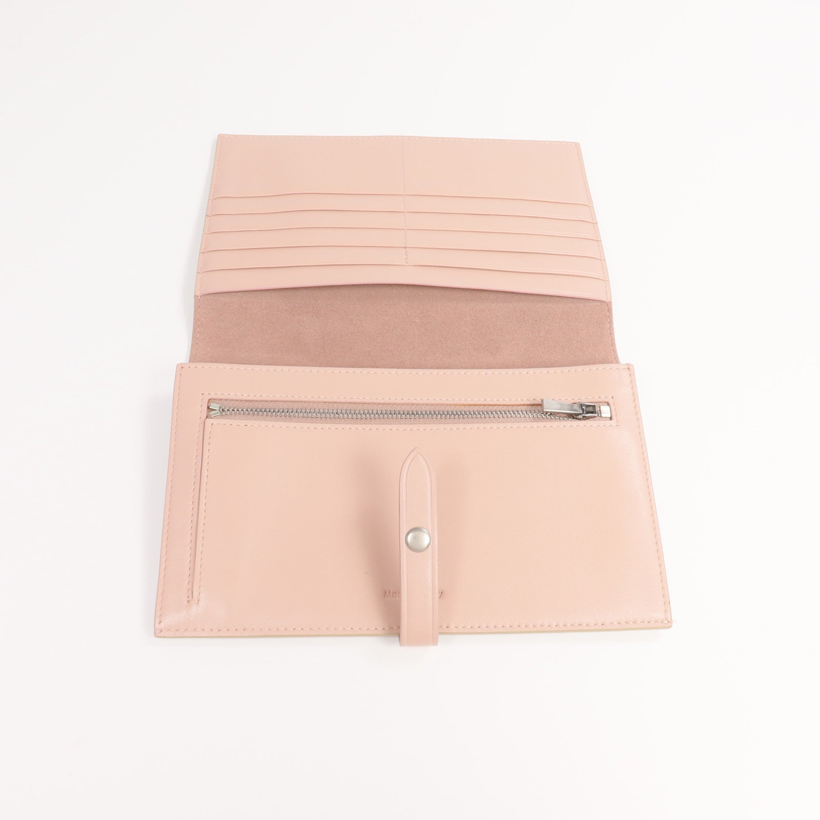 CELINE 【激減優惠】牛皮皮革Long wallet銀扣長錢包