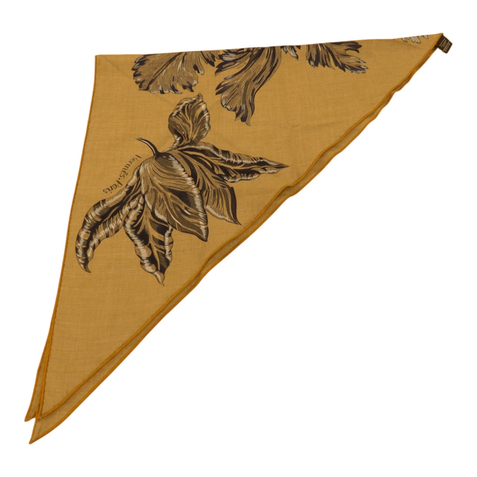 HERMES 羊絨/絲質Scarf絲巾