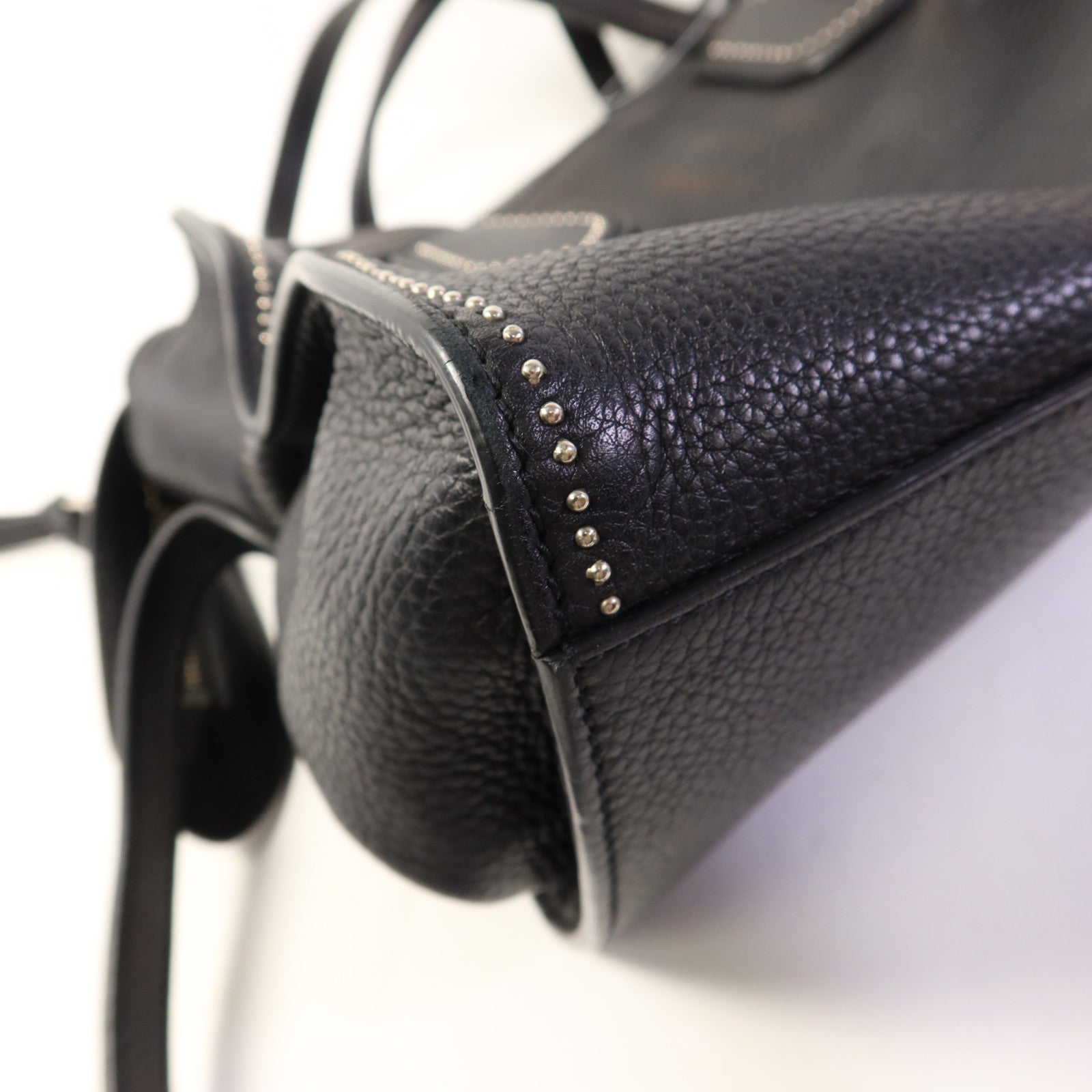 GUCCI 牛皮皮革2 Way Shoulder Bag銀扣手挽肩背兩用袋