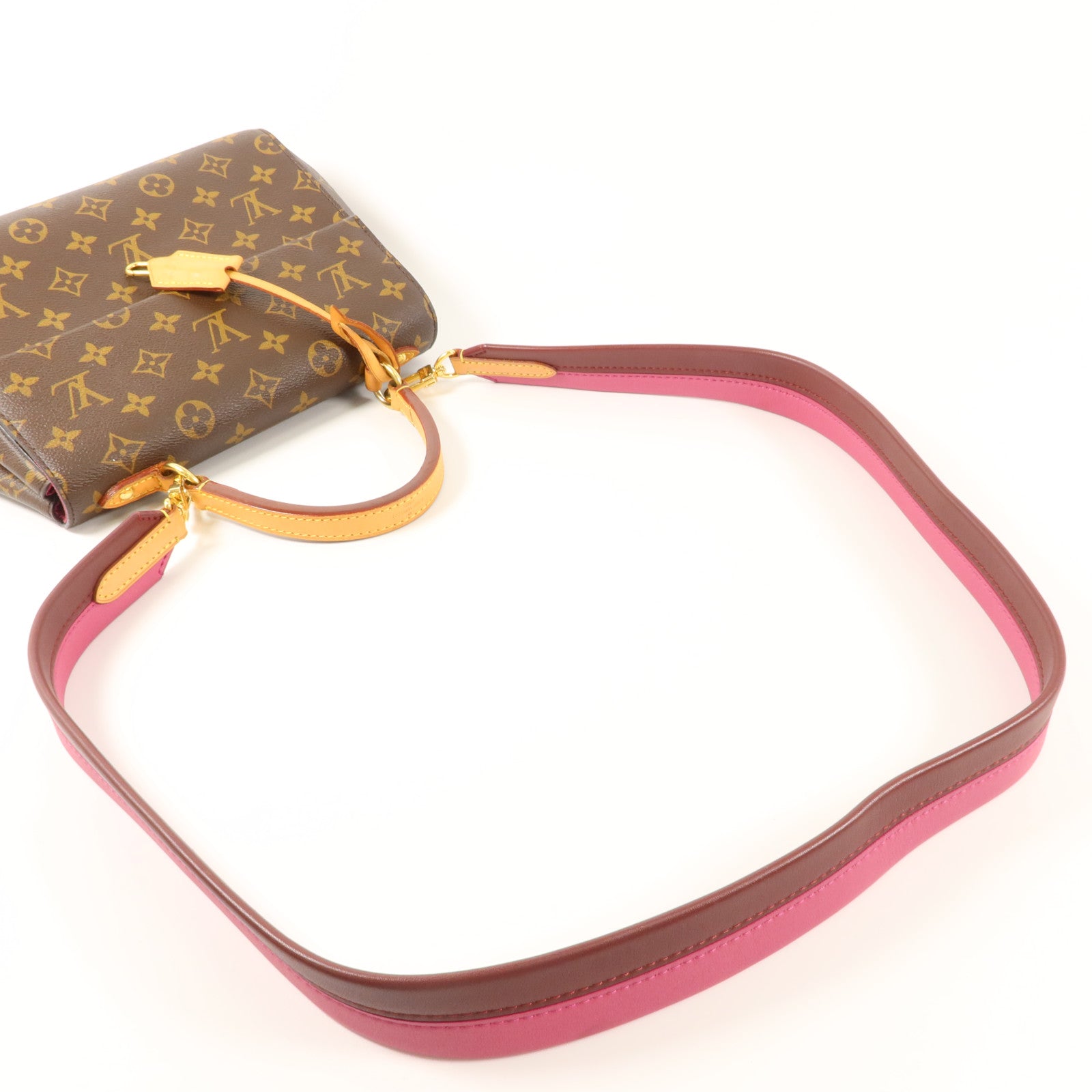 LOUIS VUITTON Monogram Cluny BB手挽肩背兩用袋