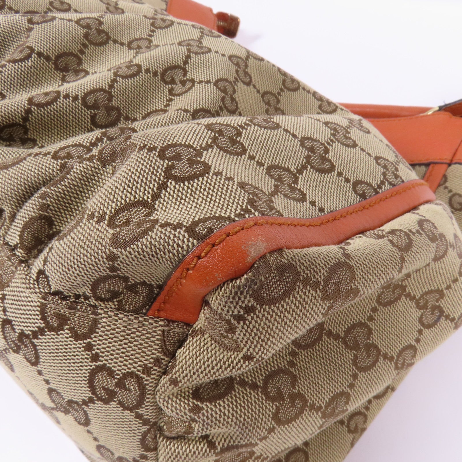 GUCCI 帆布GG Abbey D Ring Tote Bag金扣肩背袋