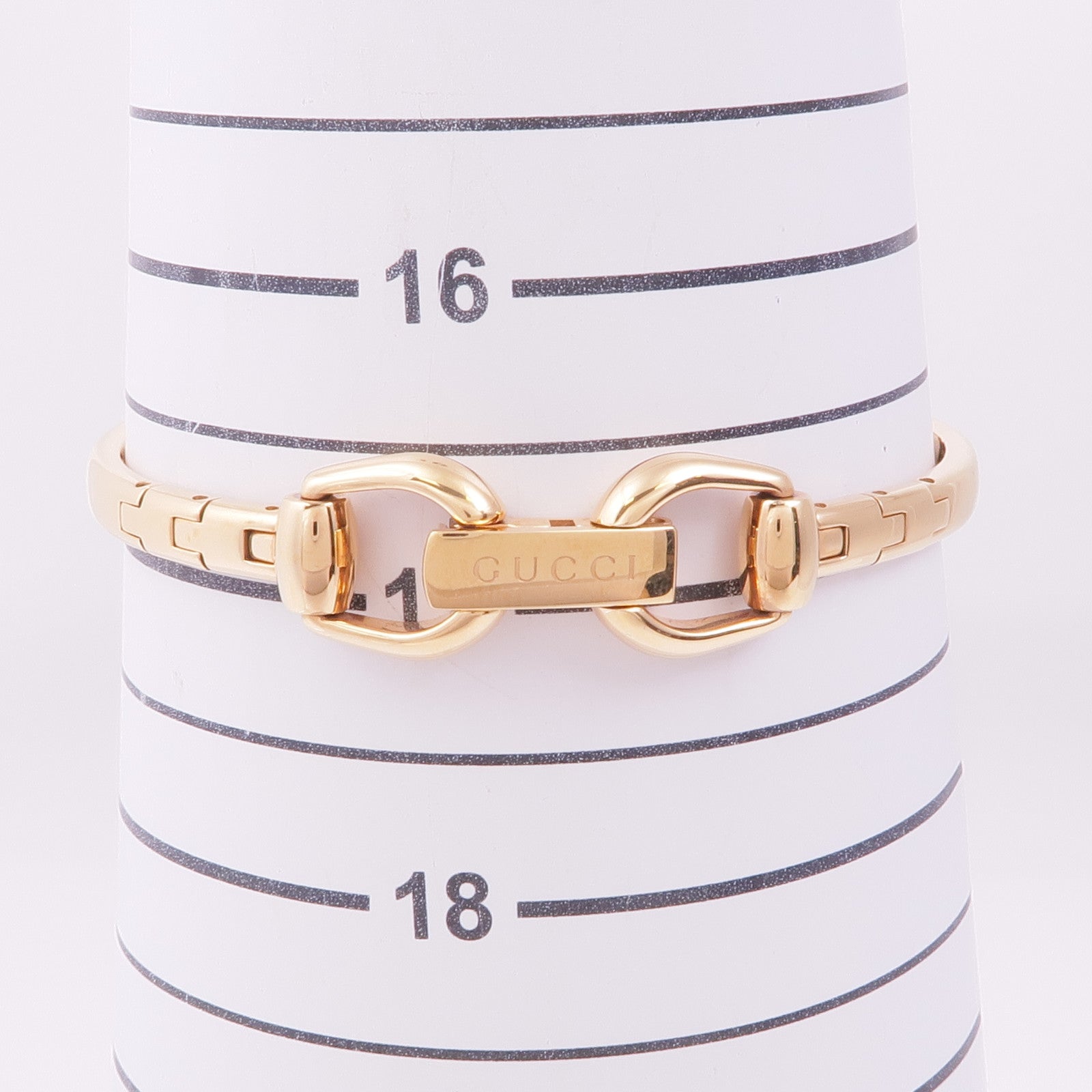 GUCCI Horsebit Rose Gold Steel 139.5