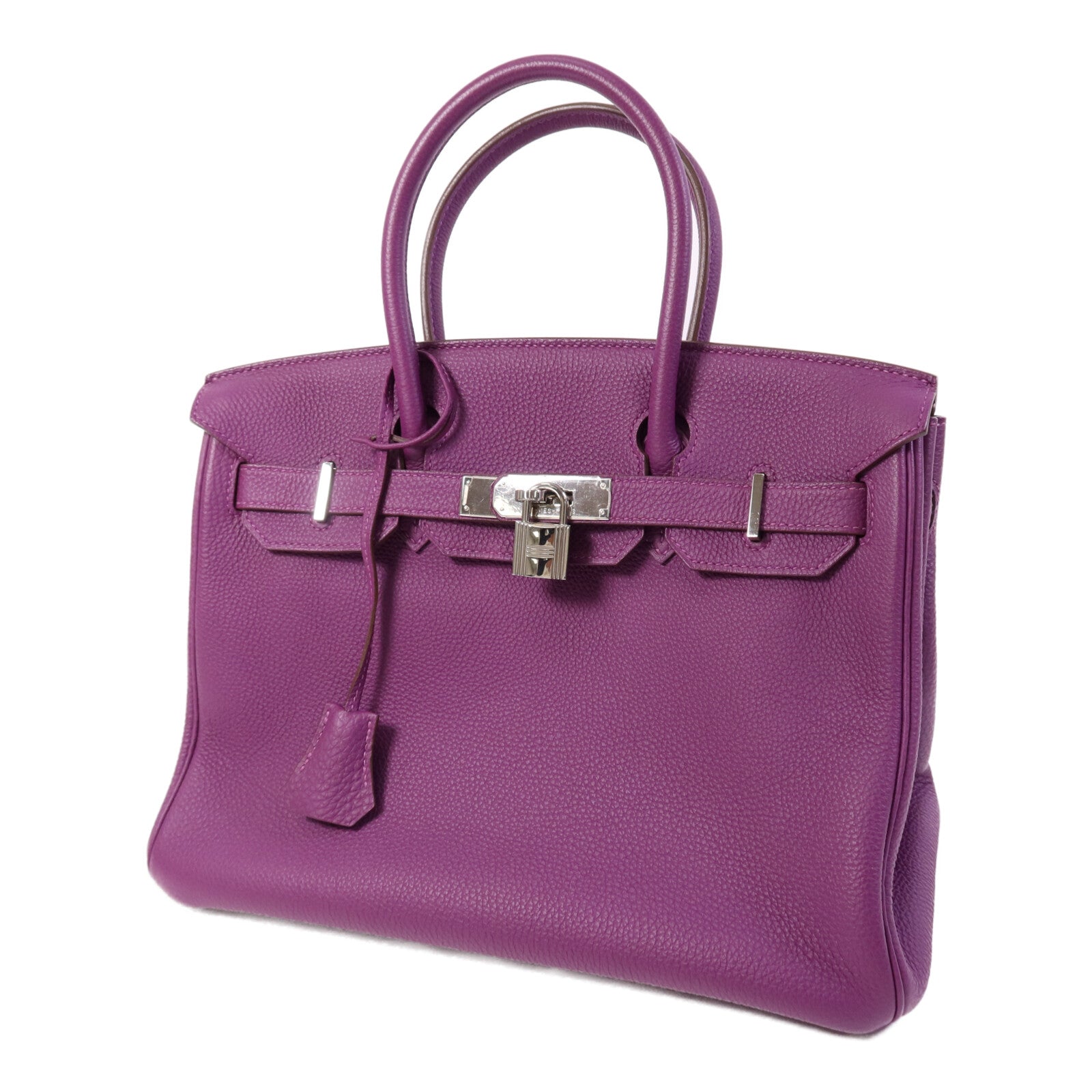 HERMES Togo皮革Birkin 30銀扣手挽袋