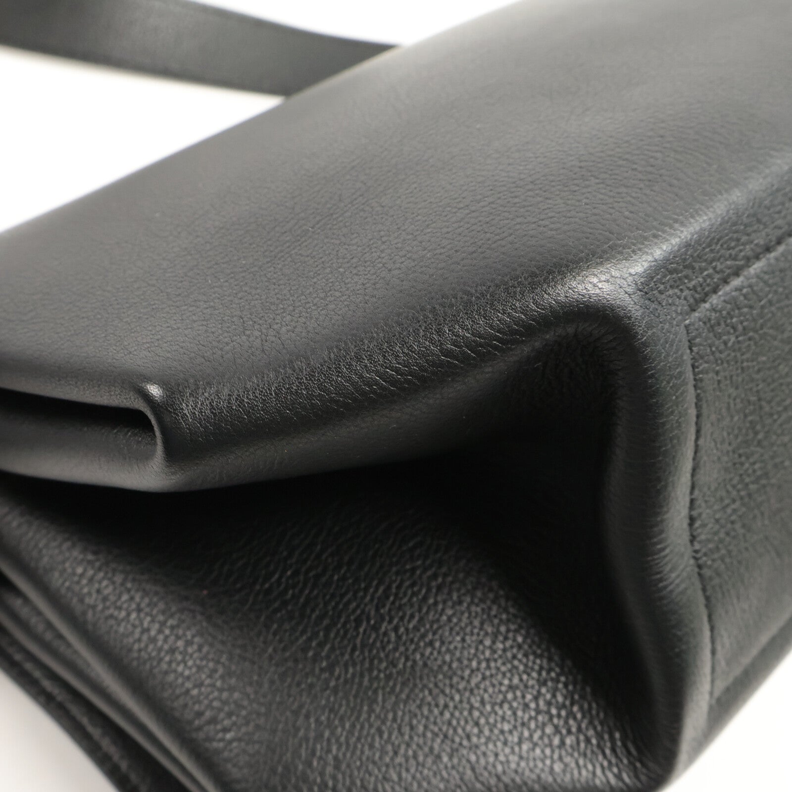 HERMES Novillo Opli 28肩背袋Noir/Toffee