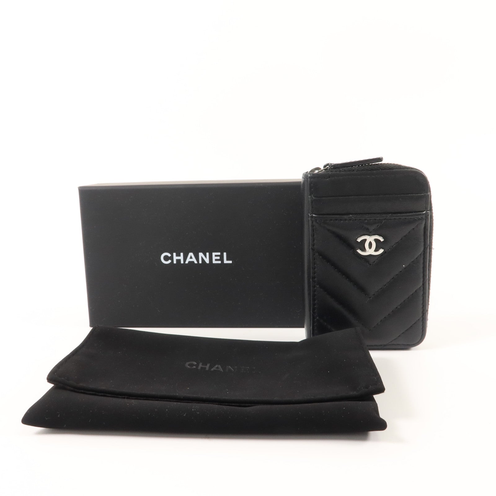 CHANEL 羊皮皮革Card Case卡片套