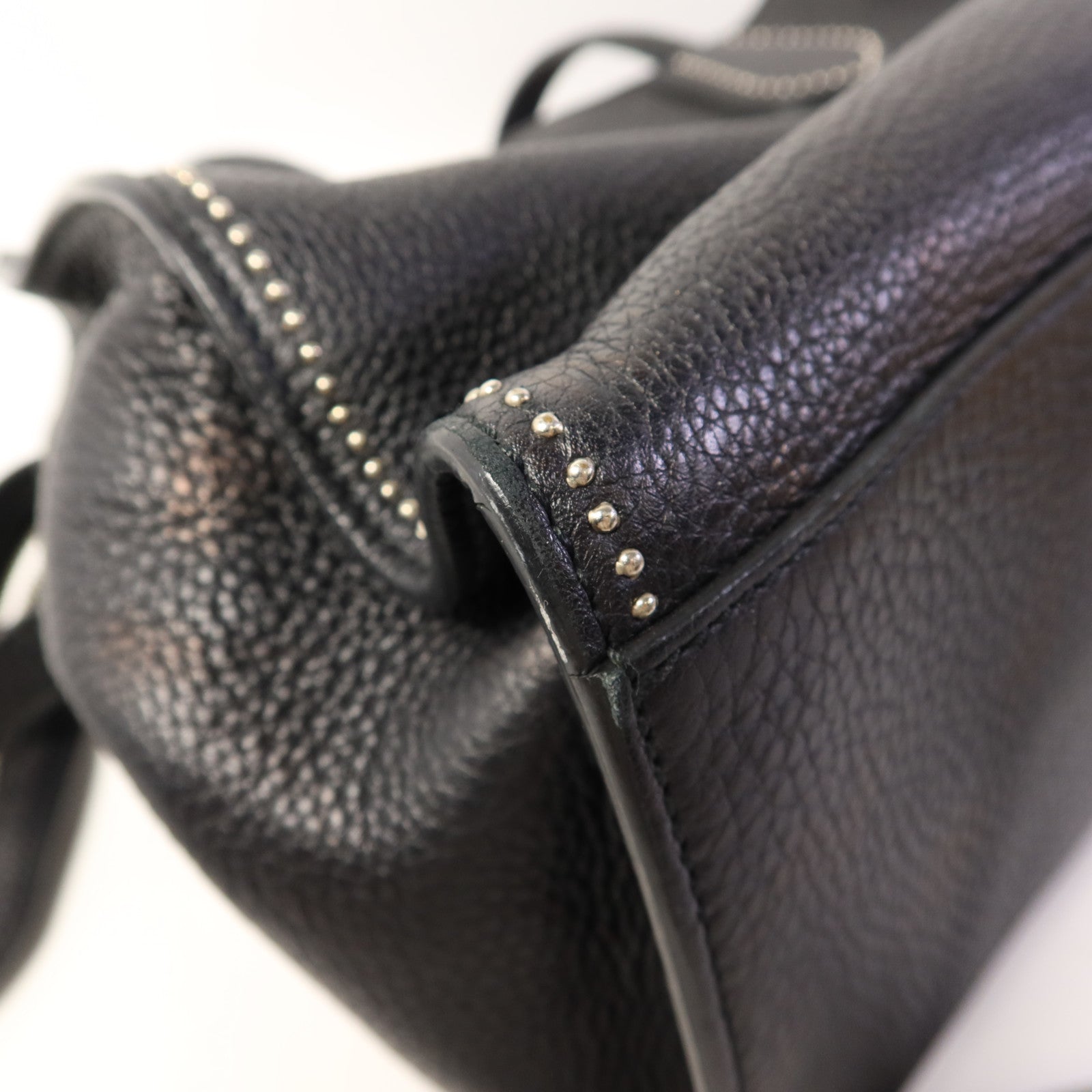 GUCCI 牛皮皮革2 Way Shoulder Bag銀扣手挽肩背兩用袋