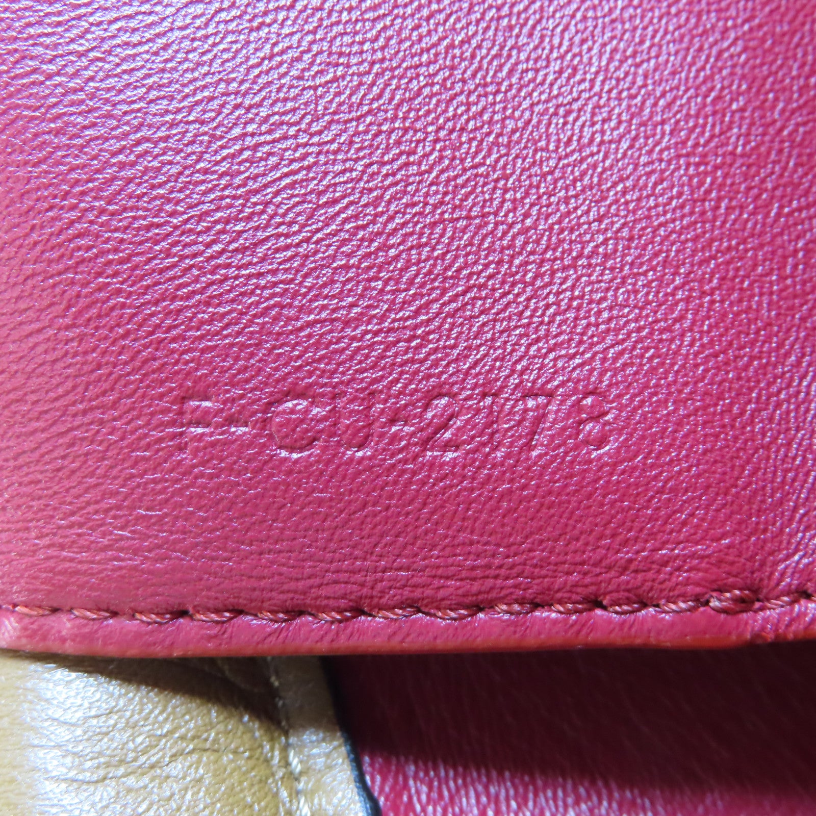 CELINE 牛皮皮革Tote Bag金扣肩背袋棕色