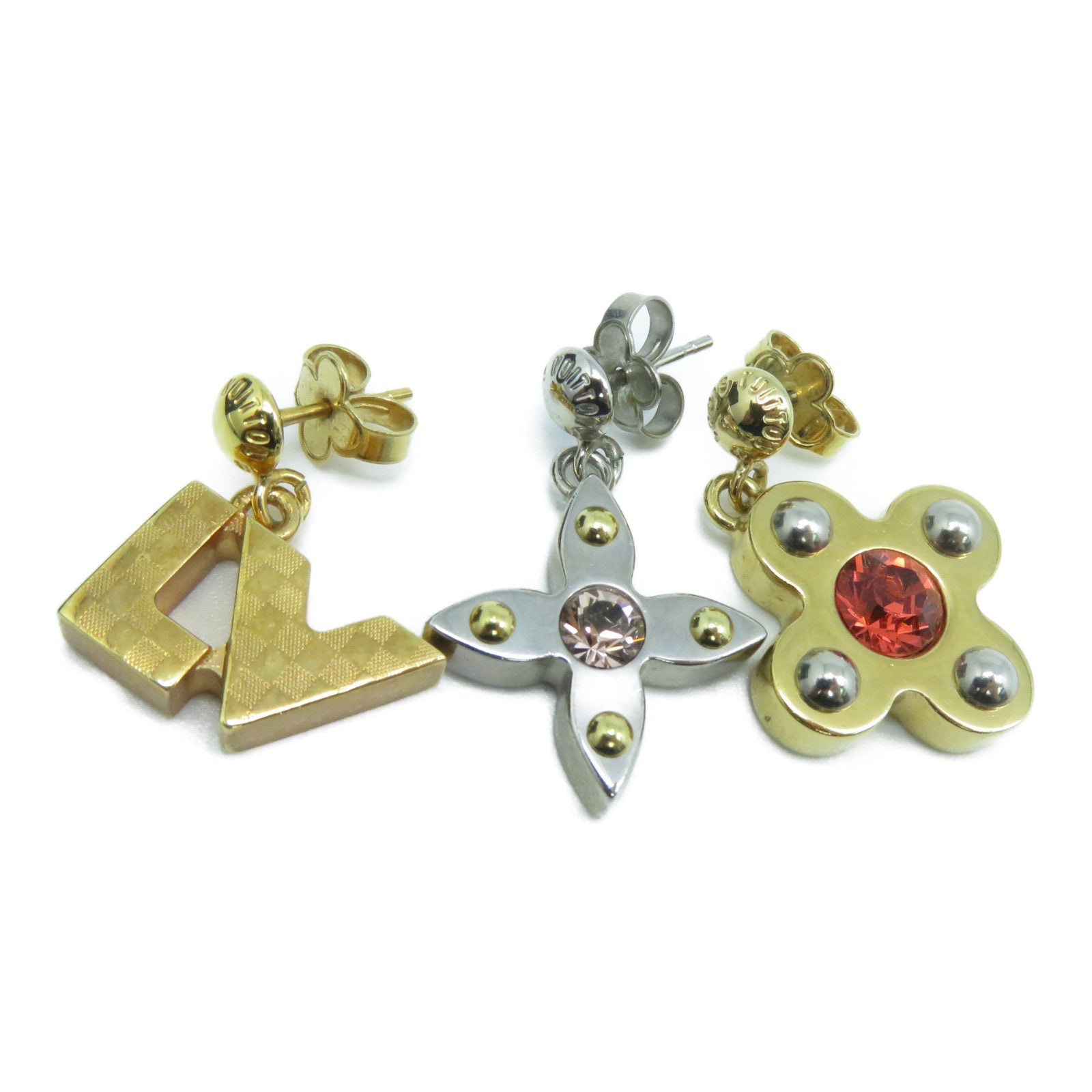 LOUIS VUITTON 【激減優惠】金屬Earrings耳環金色/銀色