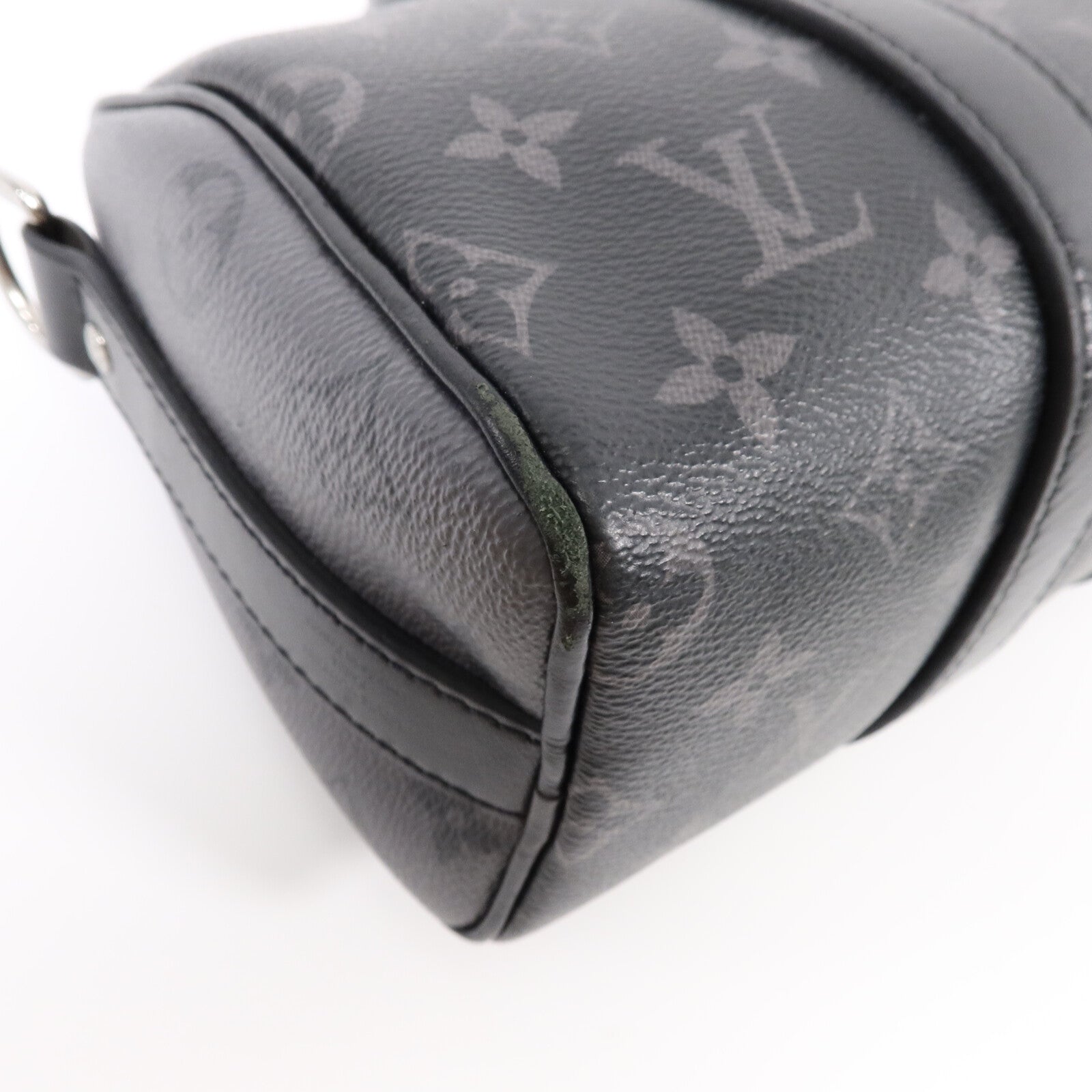 LOUIS VUITTON Monogram Eclipse Keepall Bandouliere 25肩背袋