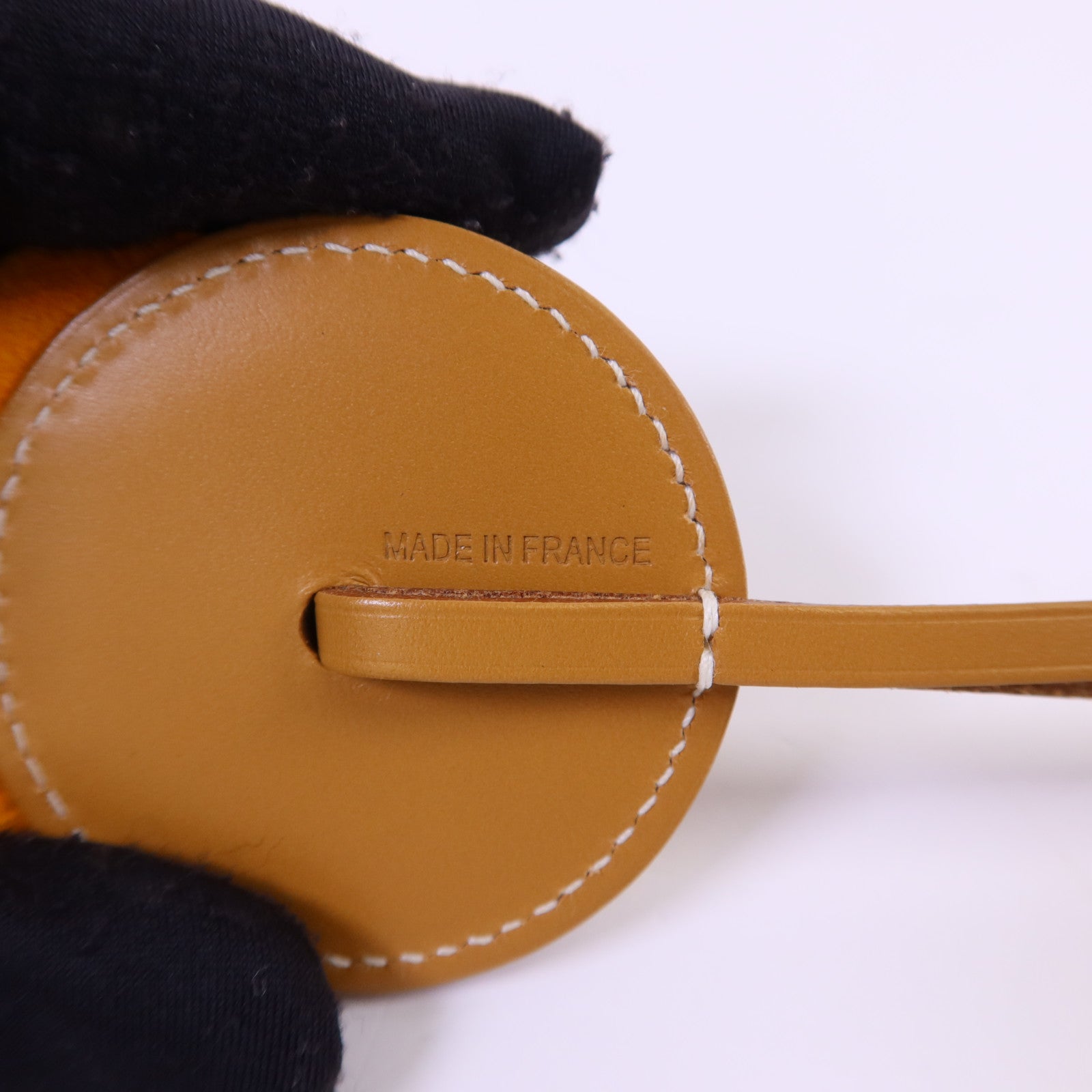 HERMES Swift皮革Paddock Flot掛飾