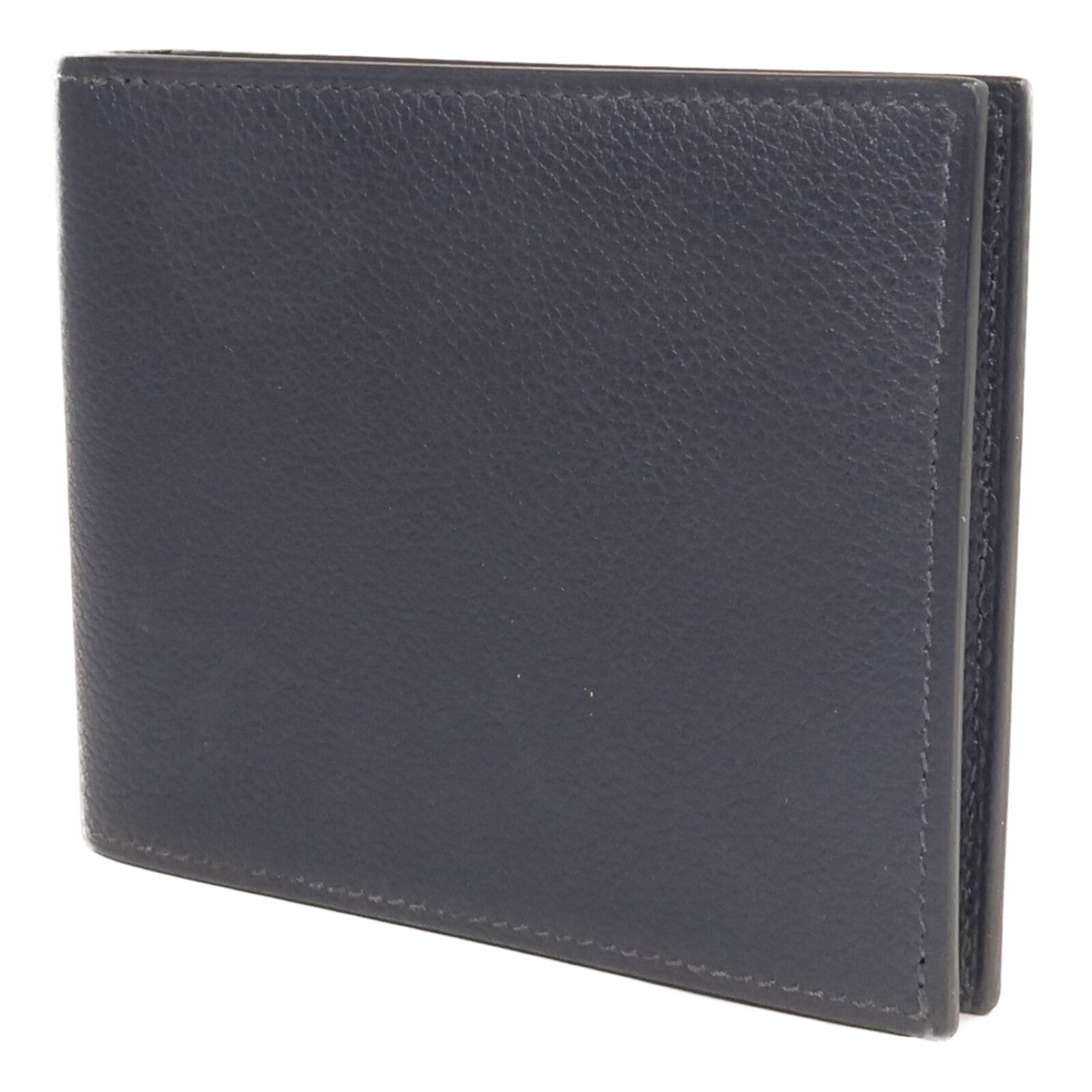 HERMES Evercolor皮革Copernic MC2錢包Bleu Nuit