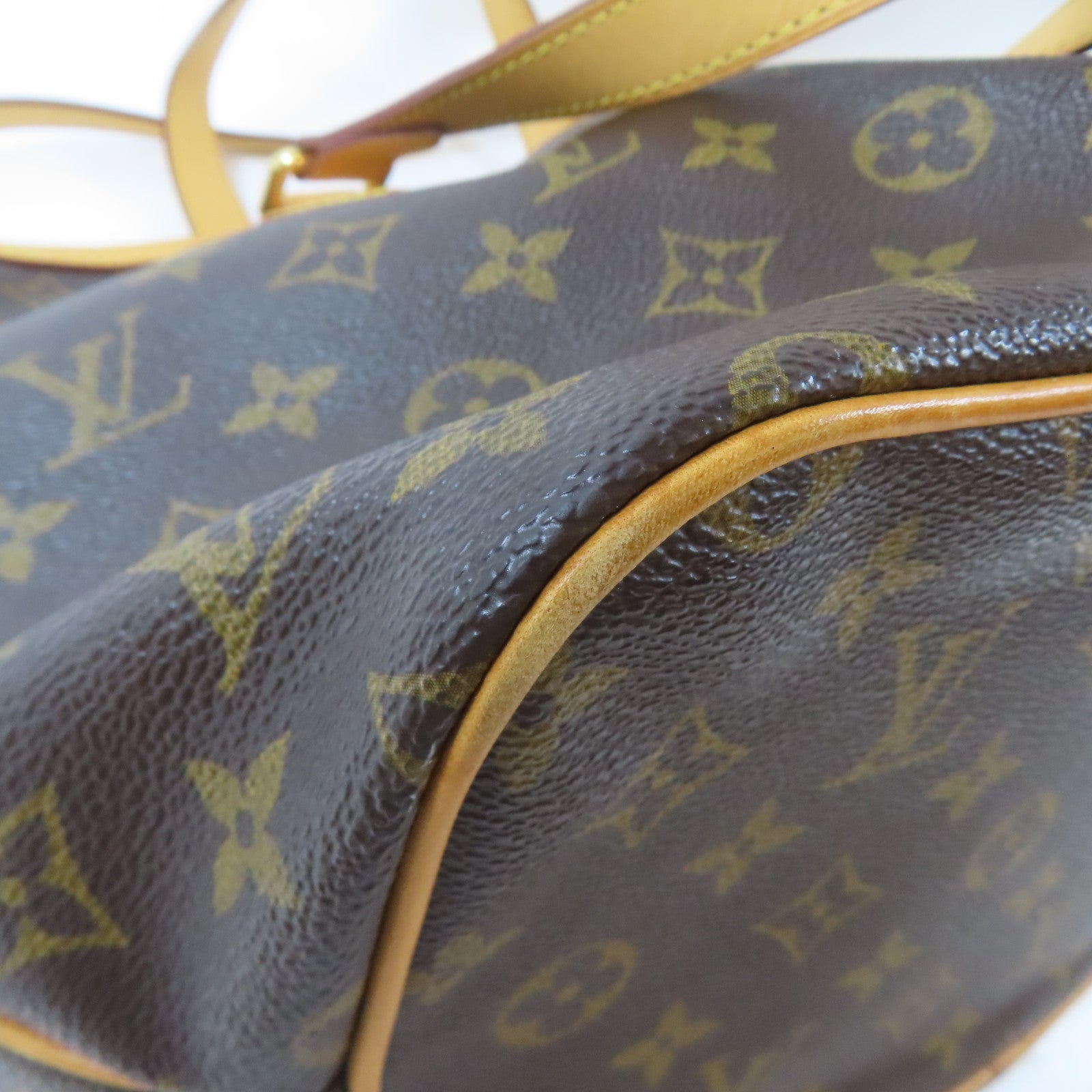LOUIS VUITTON Monogram Palermo PM金扣手挽肩背兩用袋啡色