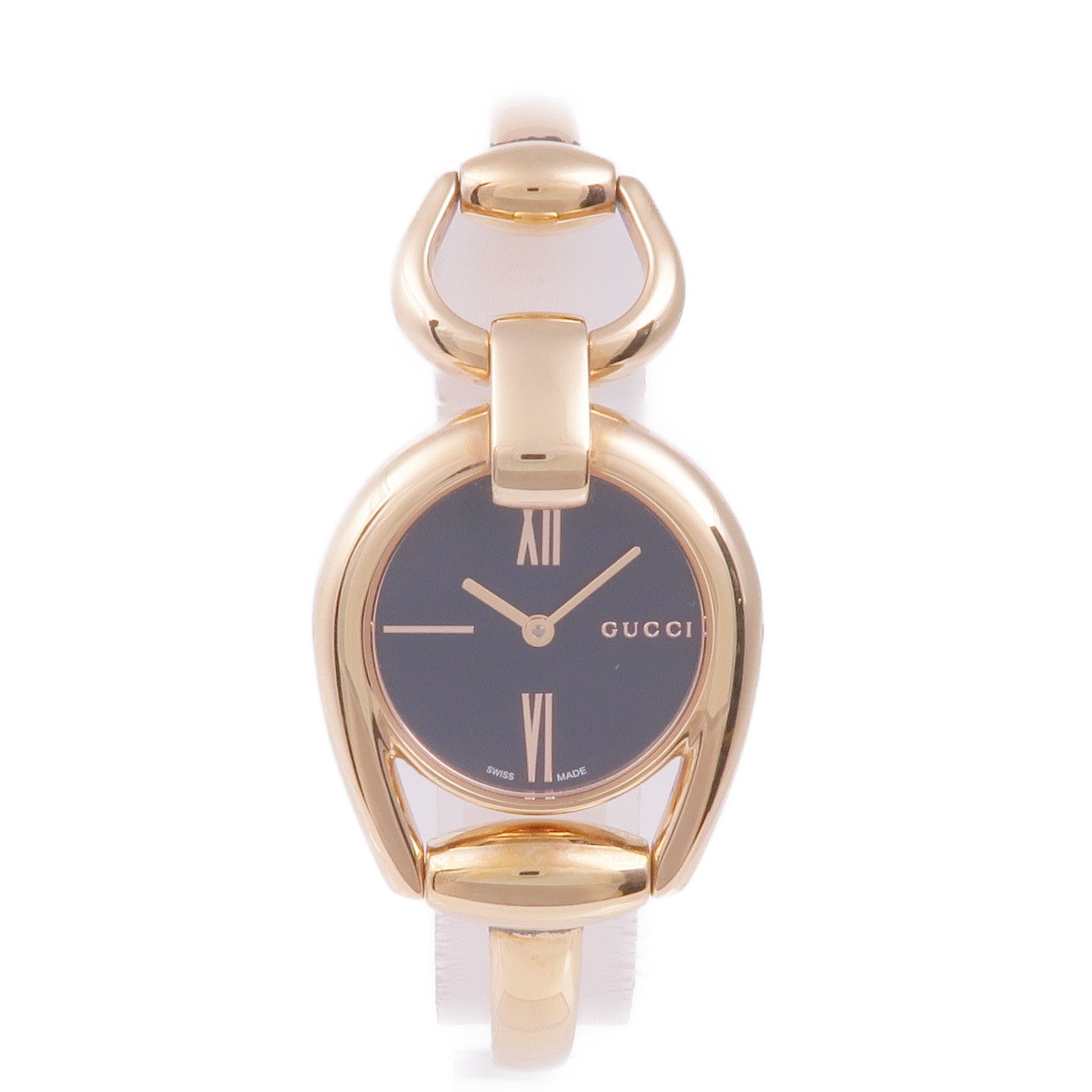 GUCCI Horsebit Rose Gold Steel 139.5