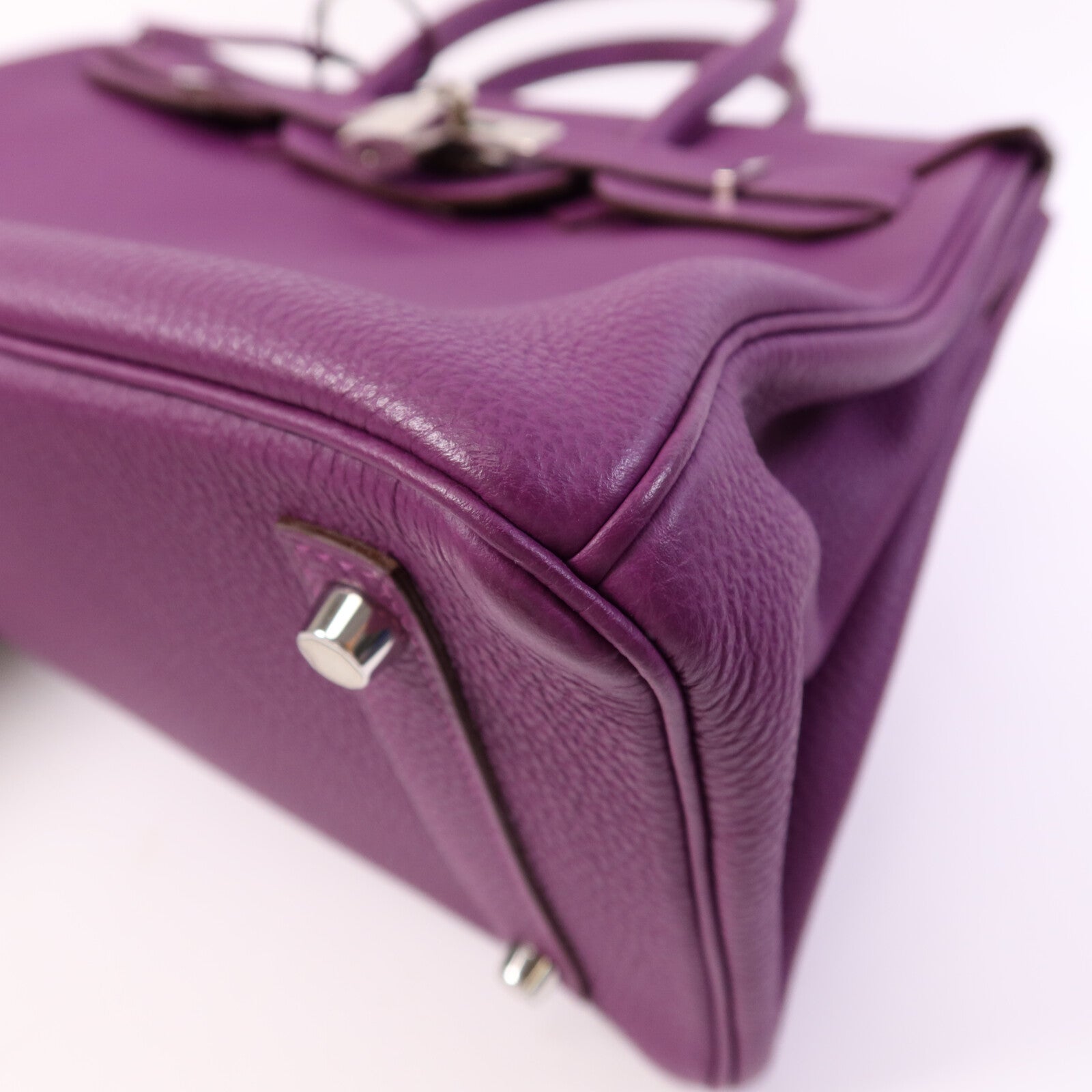 HERMES Togo皮革Birkin 30銀扣手挽袋