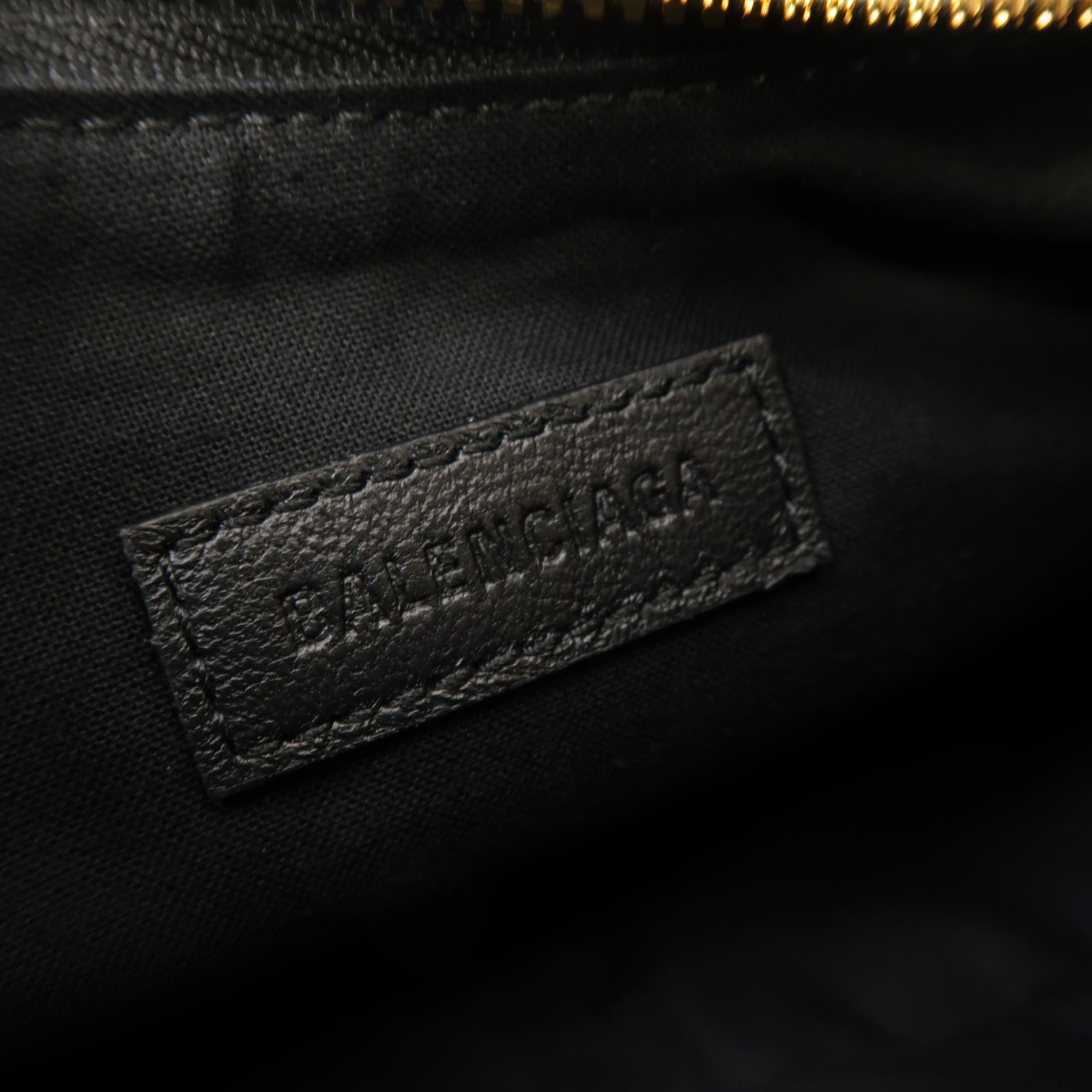 BALENCIAGA 【激減優惠】牛皮皮革Le Cagole Xs Shoulder Bag金扣肩背袋黑色